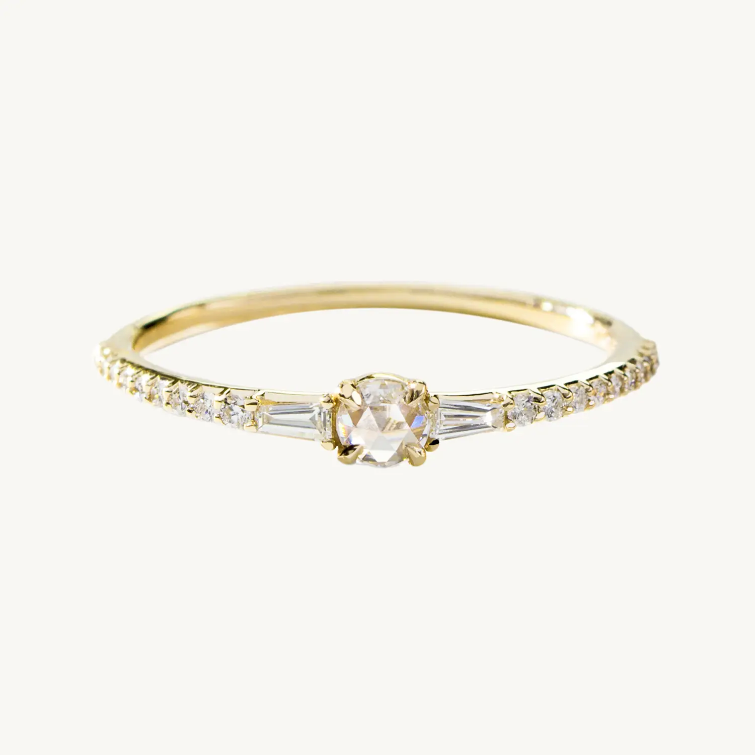 Petite Parson Diamond Ring