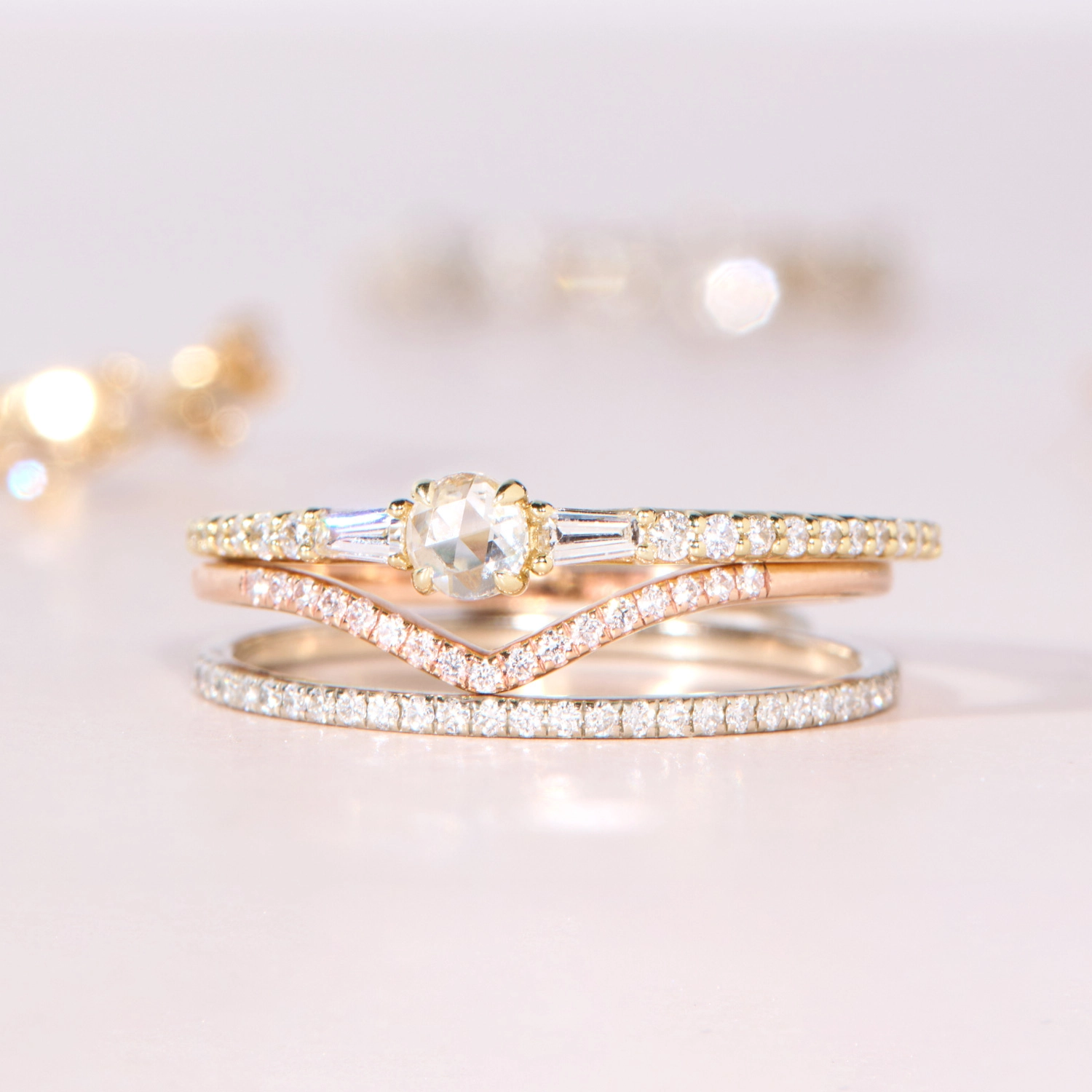 Petite Parson Diamond Ring - Image 6