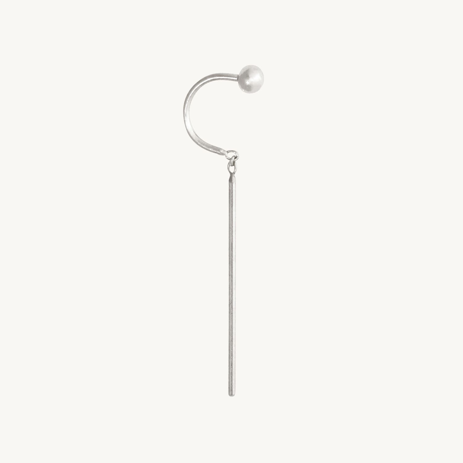 Chime Stud, Silver (single)