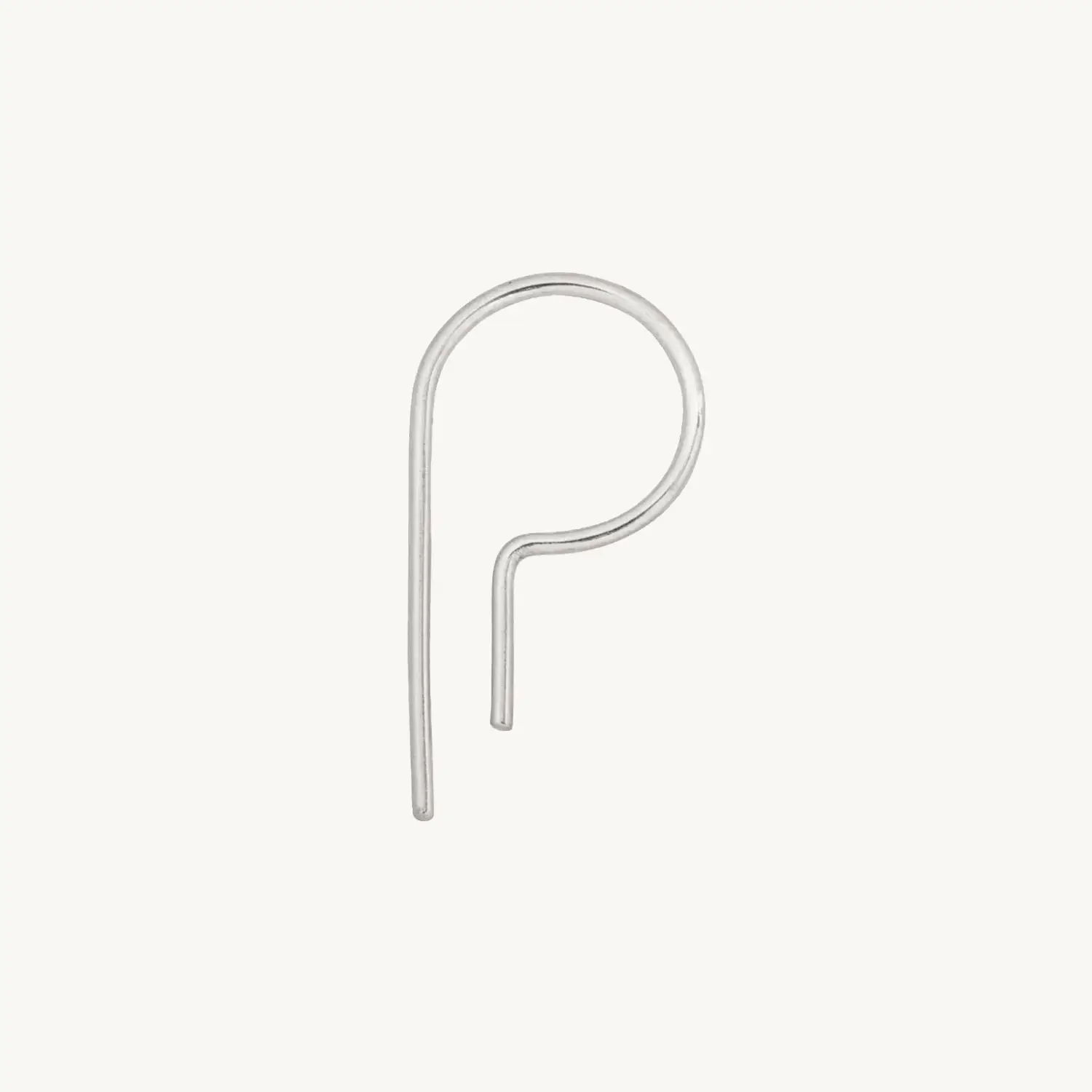 Loopdie Earring Silver (single)