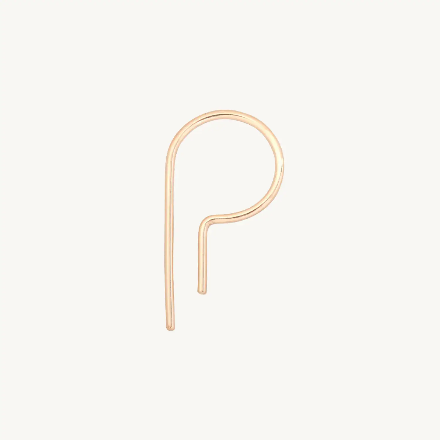 Loopdie Earring Gold (single)