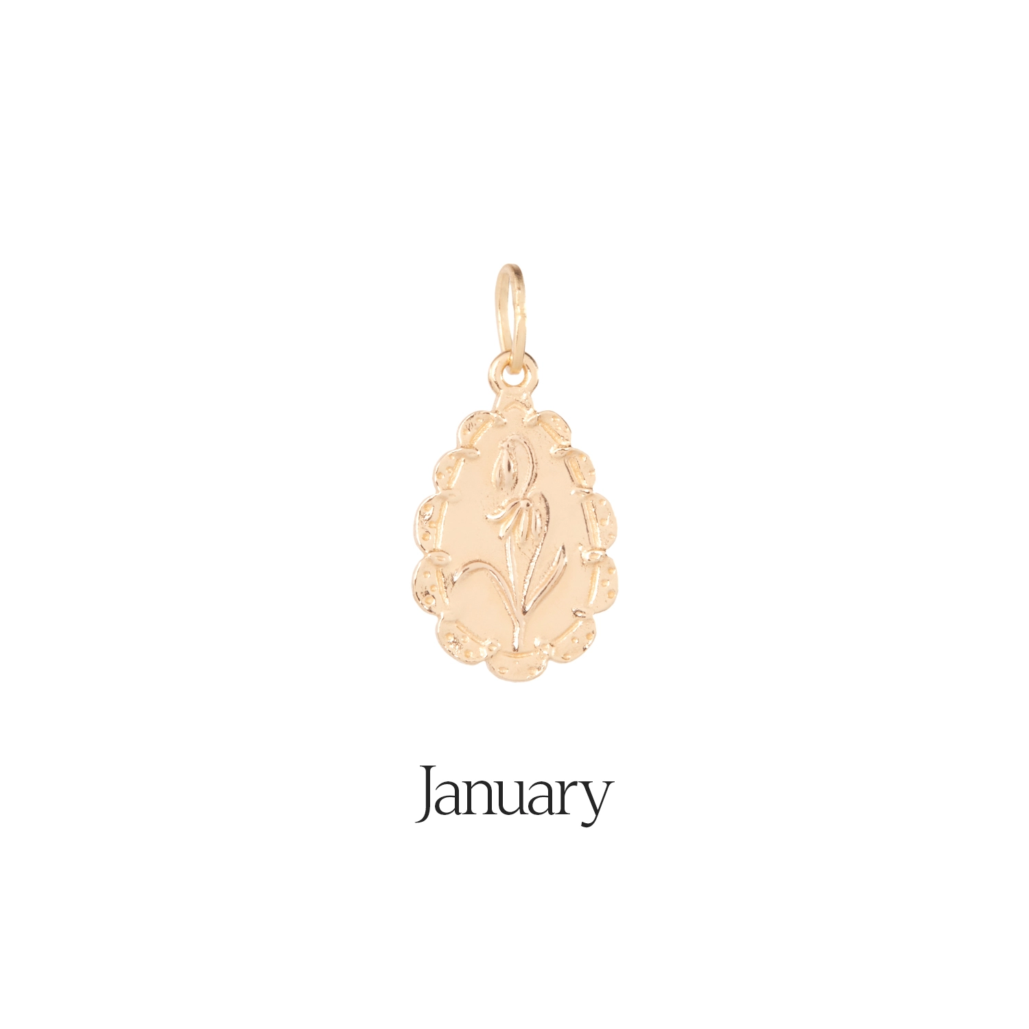 Snowdrop Poem Charm, January - Image 3