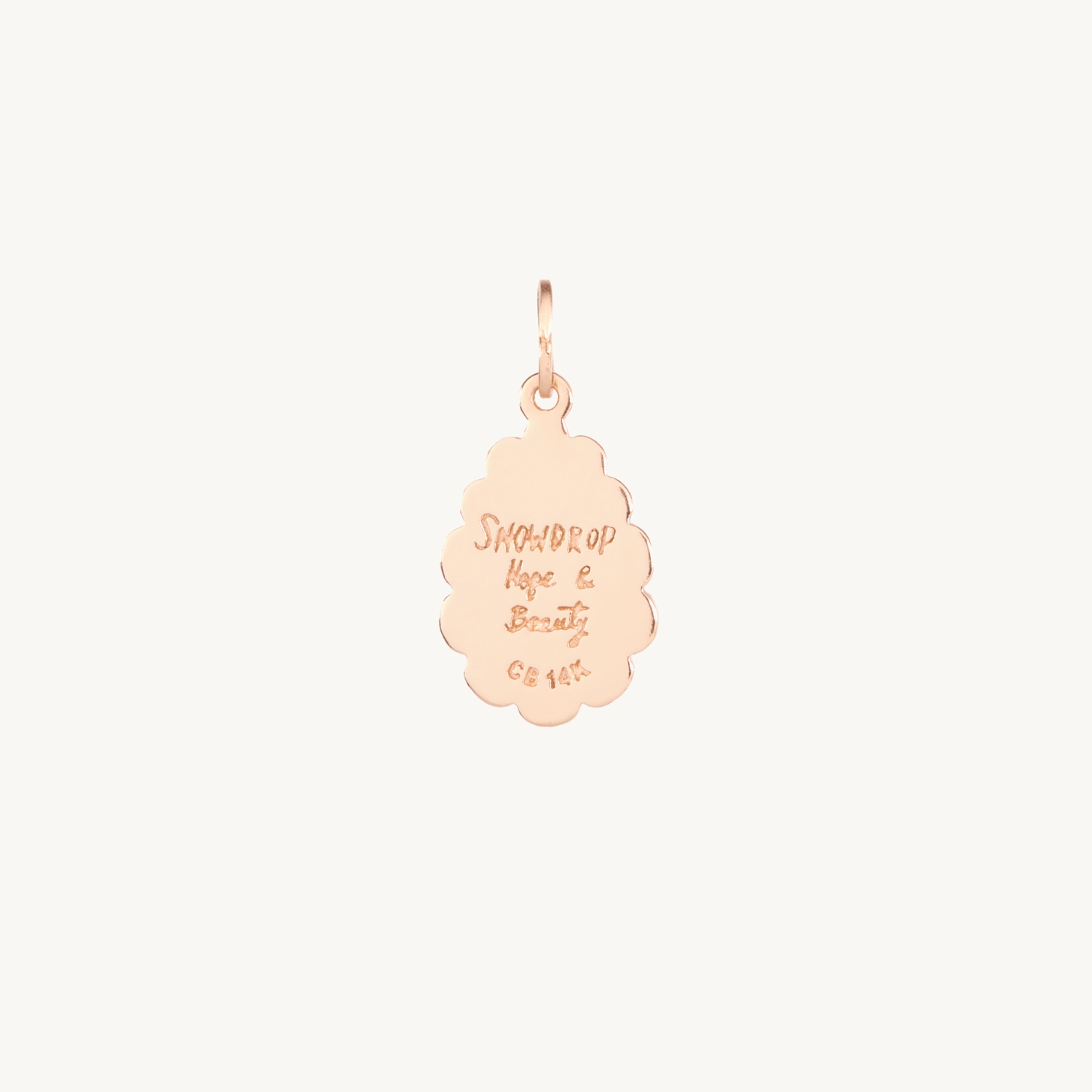 Snowdrop Poem Charm, January - Image 14