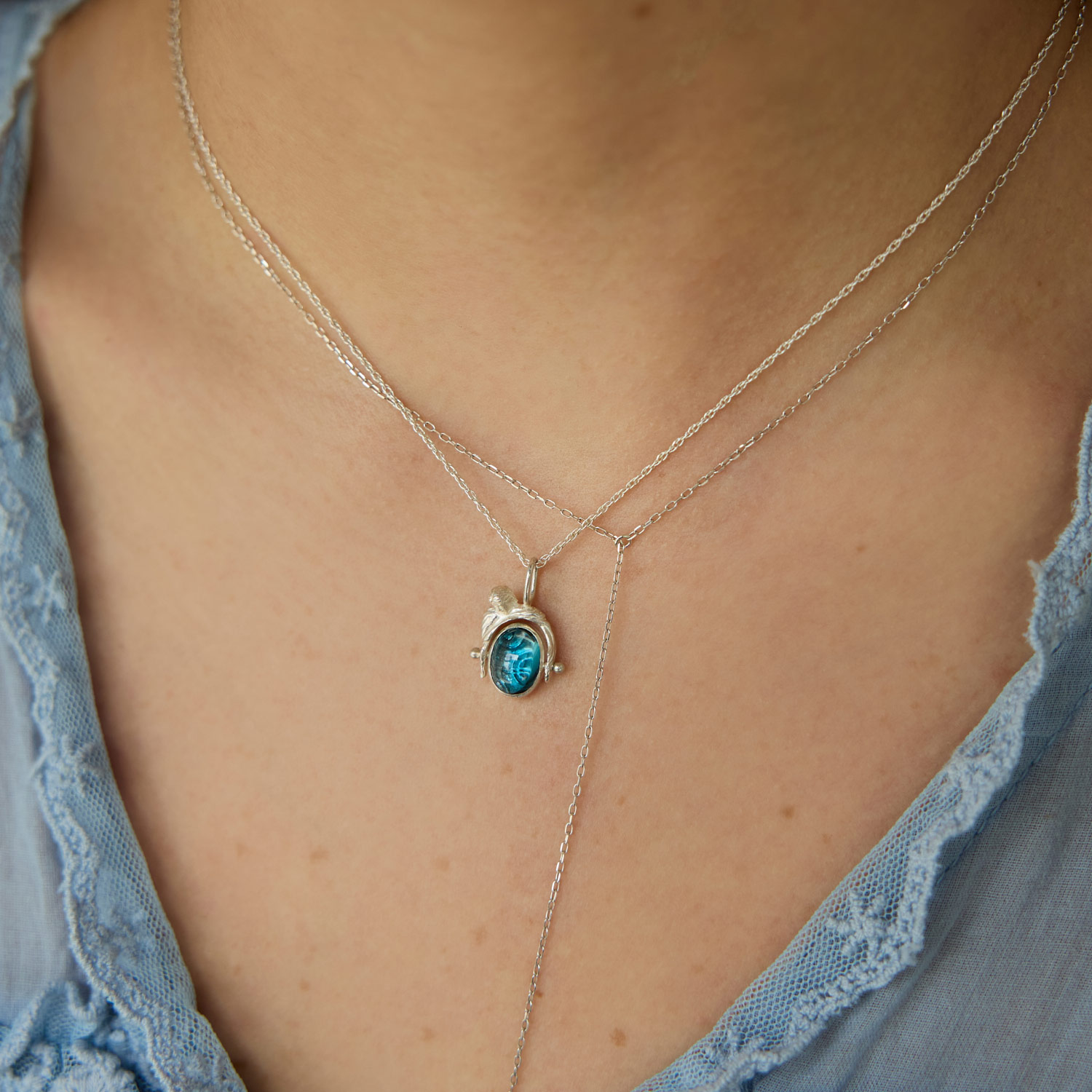 Here is Someone Silver Charm - Image 5