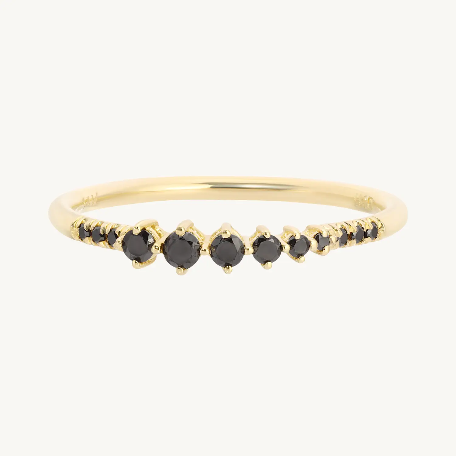 Black Diamond Dim Ring