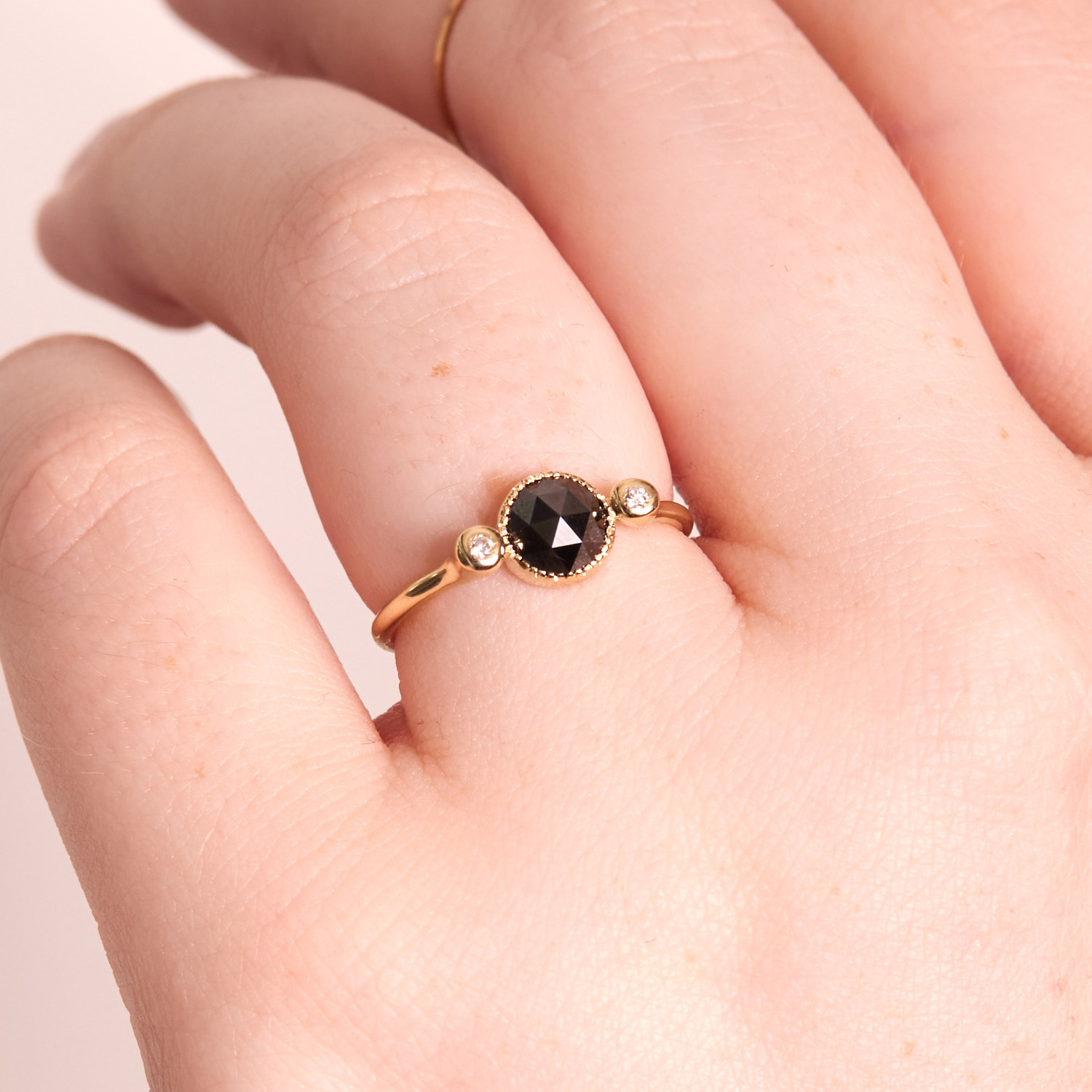 Alternative view of Sinfonia Black Diamond Ring