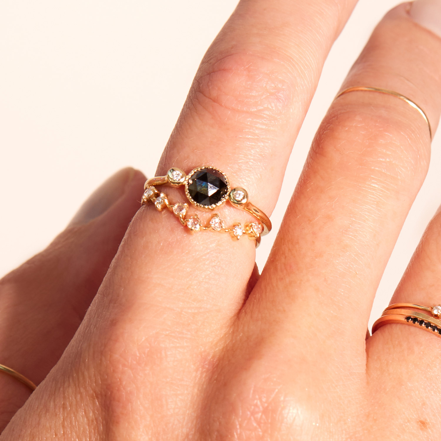 Sinfonia Black Diamond Ring - Image 3