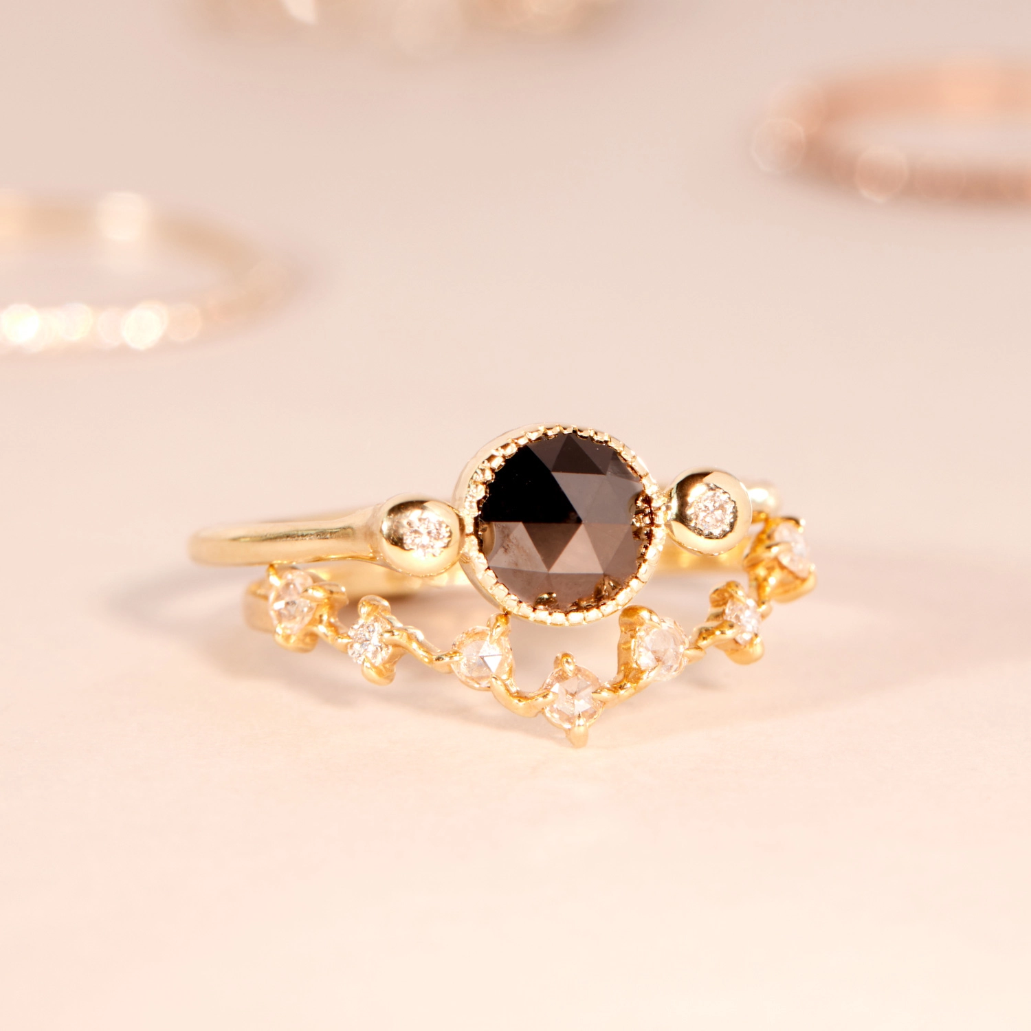 Sinfonia Black Diamond Ring - Image 5