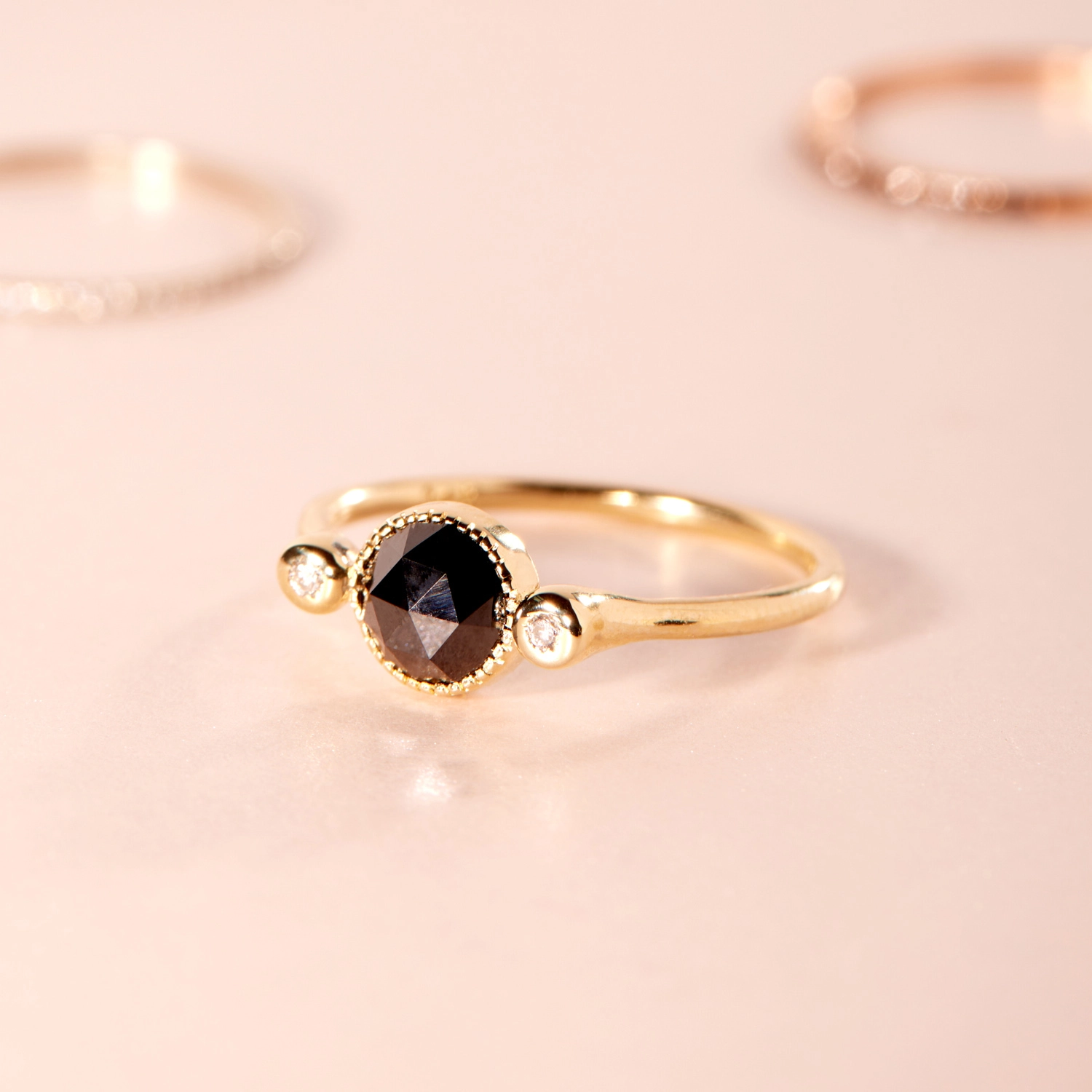 Sinfonia Black Diamond Ring - Image 4