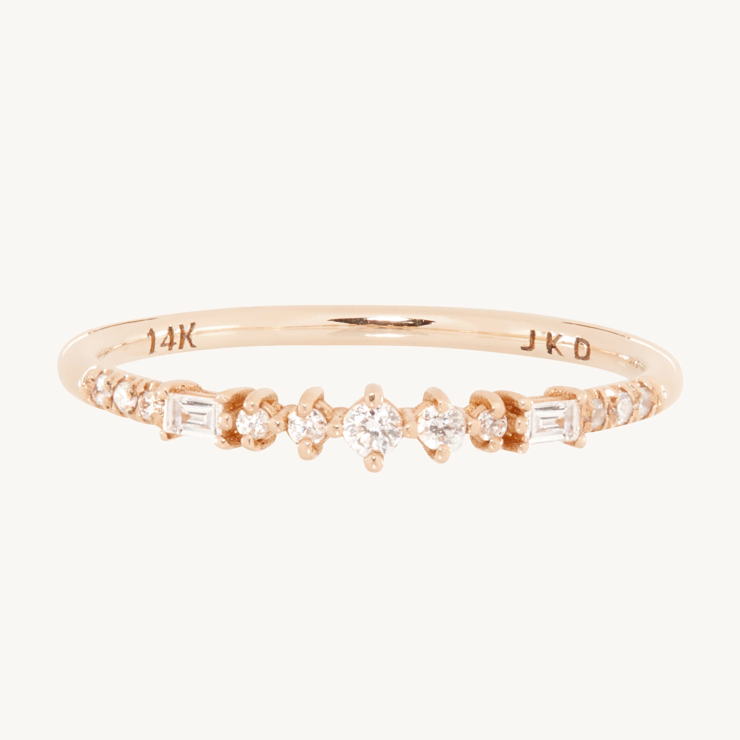 Diamond Baguette Prelude Ring