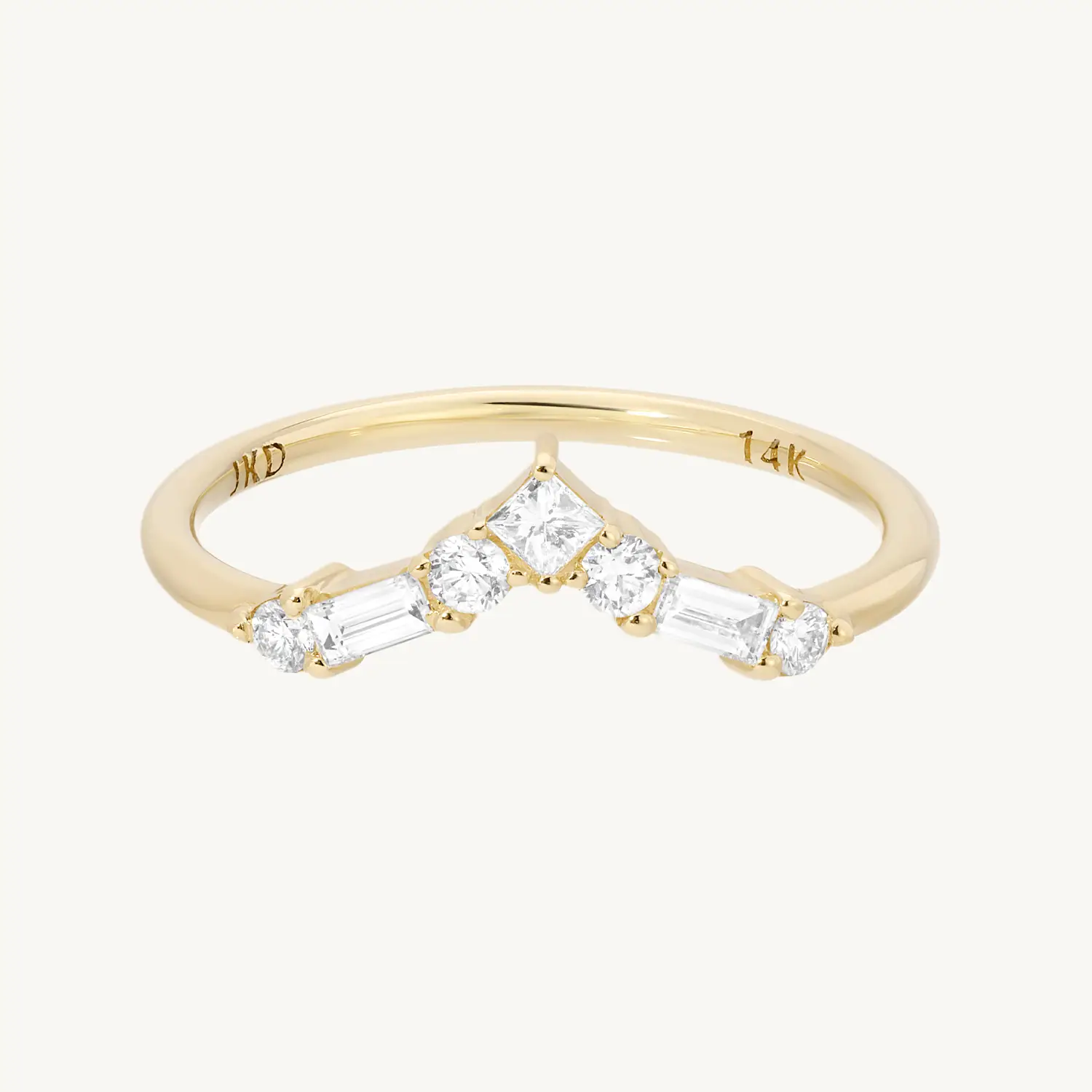 Catavina Diamond Curved Arch Band