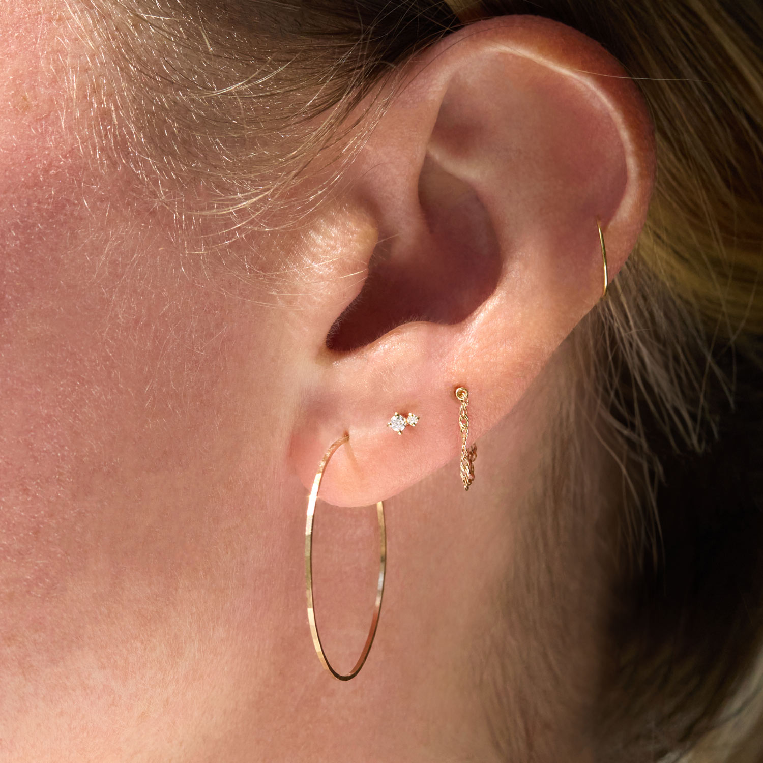 Diamond Duo Stud (single) - Image 3