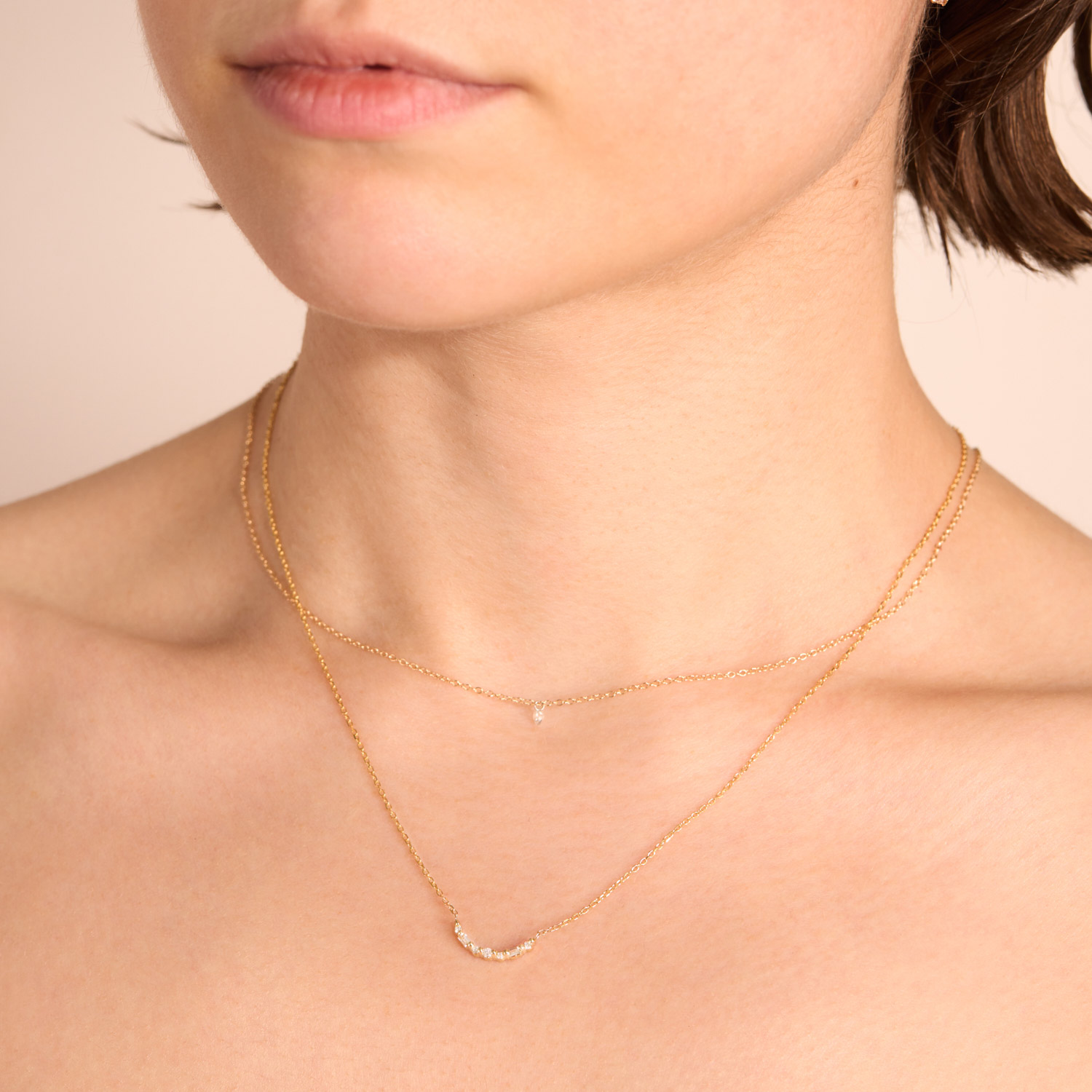Alternative view of Diamond Etude Necklace