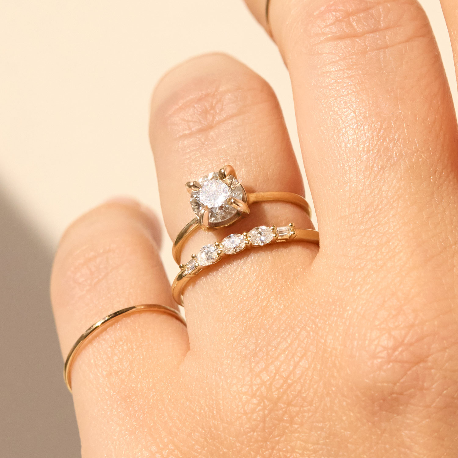 Diamond Garland Ring - Image 5