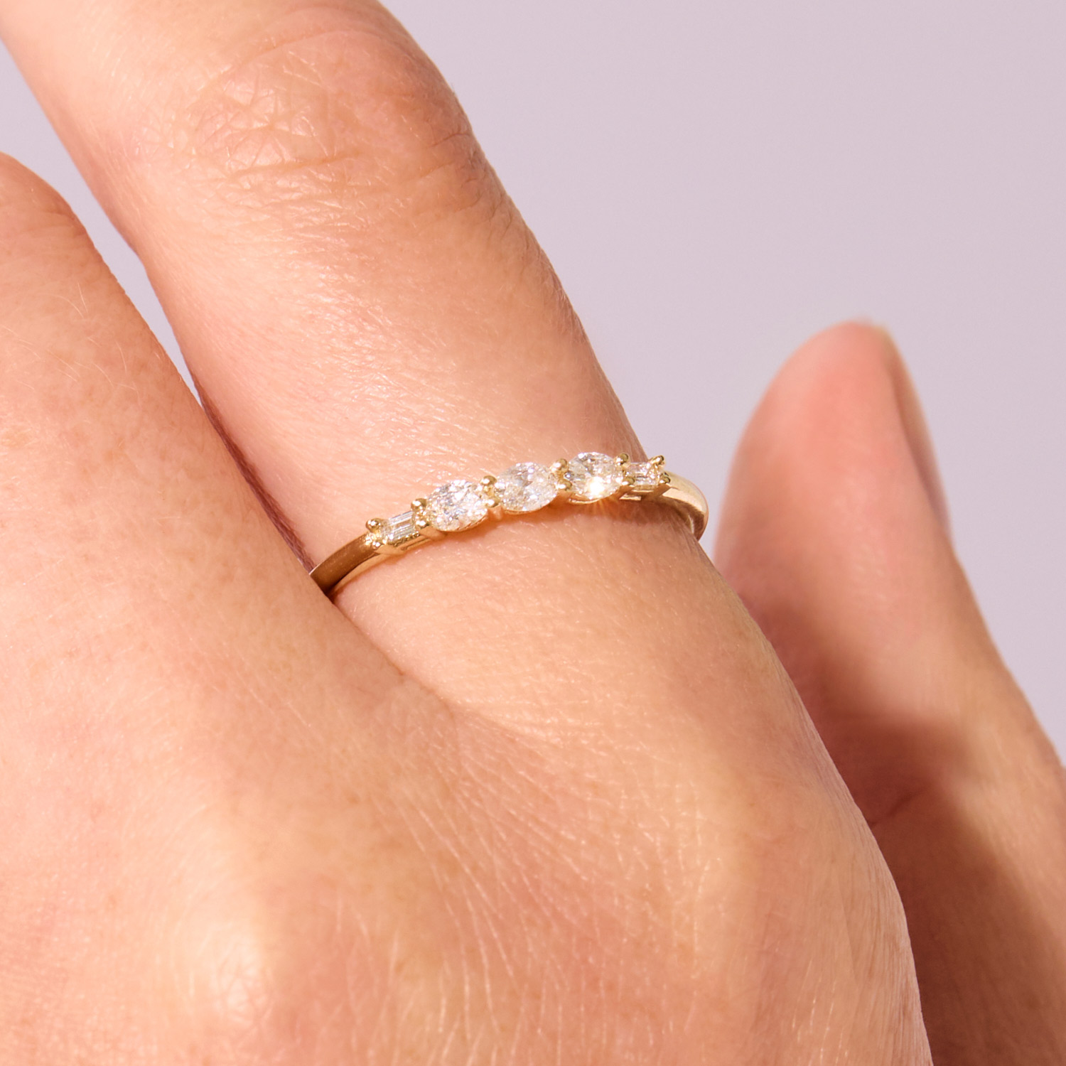 Diamond Garland Ring - Image 4