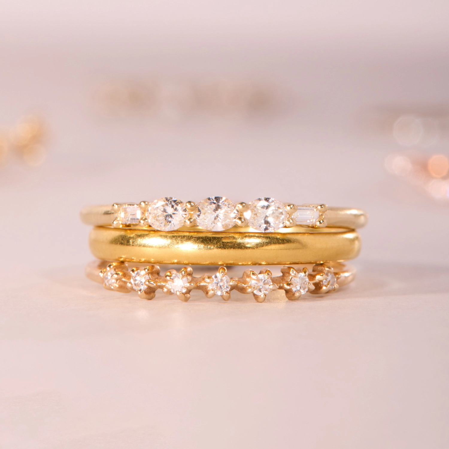Diamond Garland Ring - Image 7