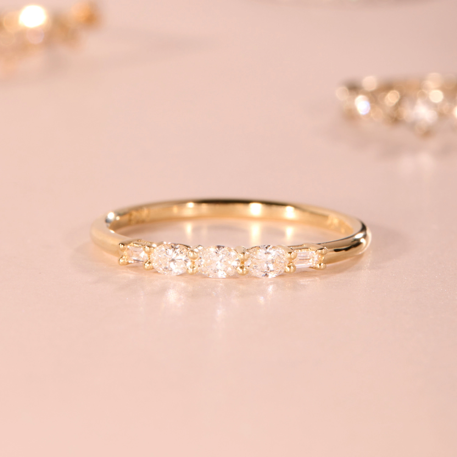 Diamond Garland Ring - Image 6