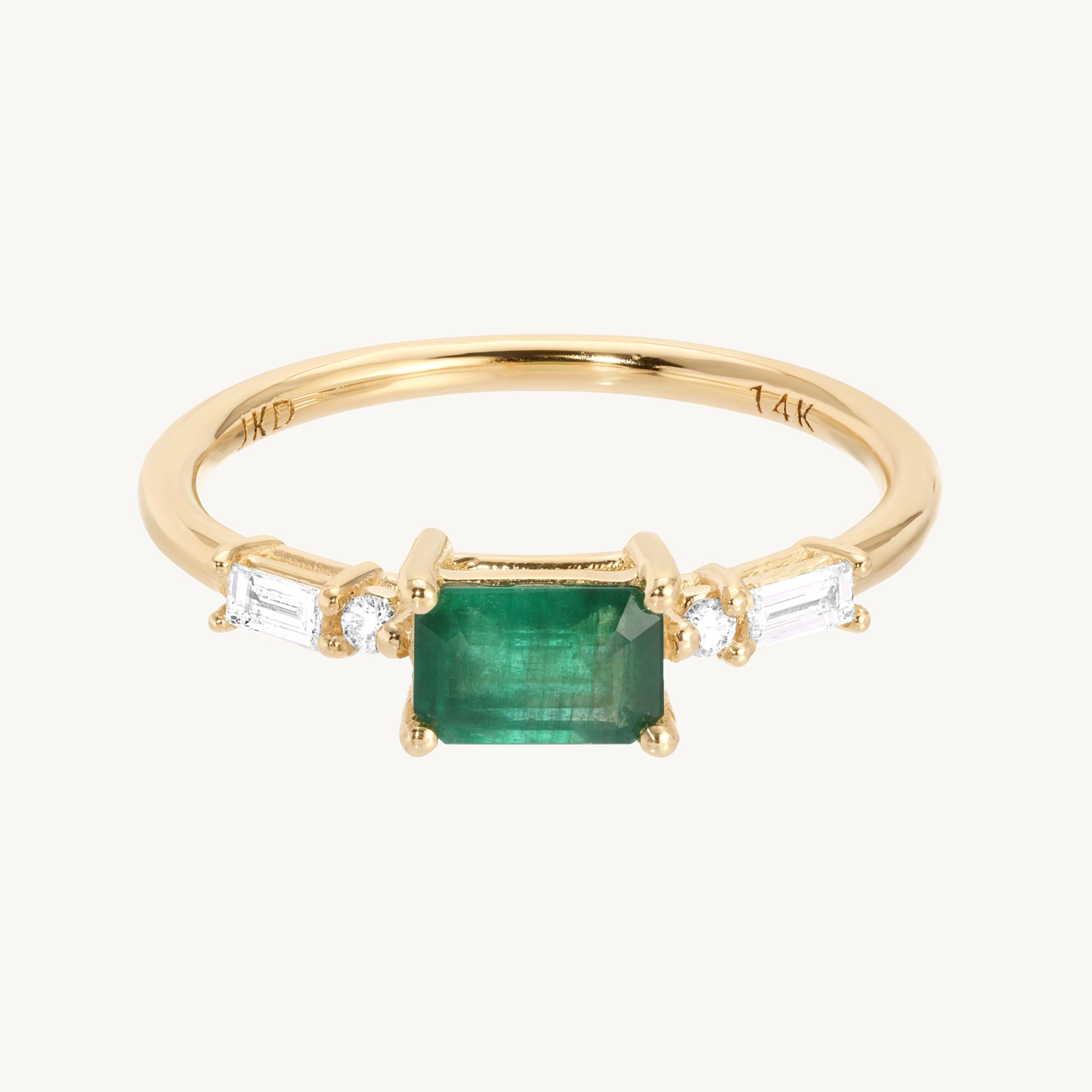 Etude Emerald and Diamond Ring - Image 7