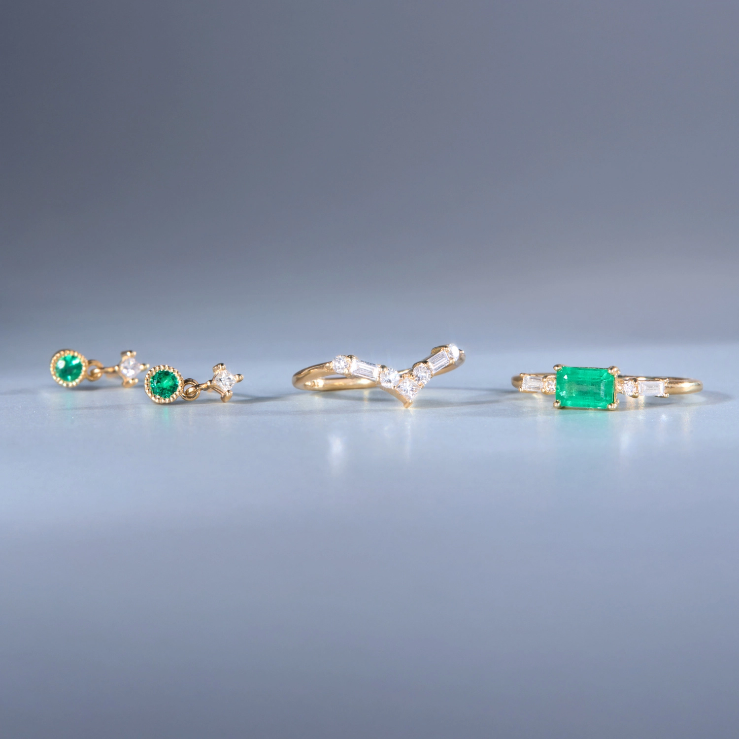 Catavina Diamond Curved Arch Band - Image 6