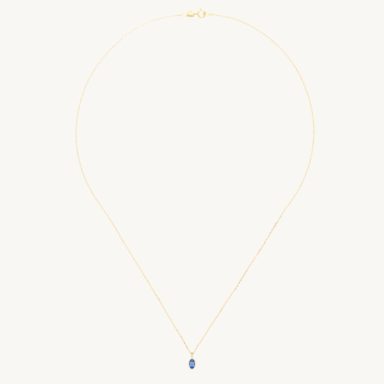 Caravaggio Necklace, Blue Sapphire - Image 10