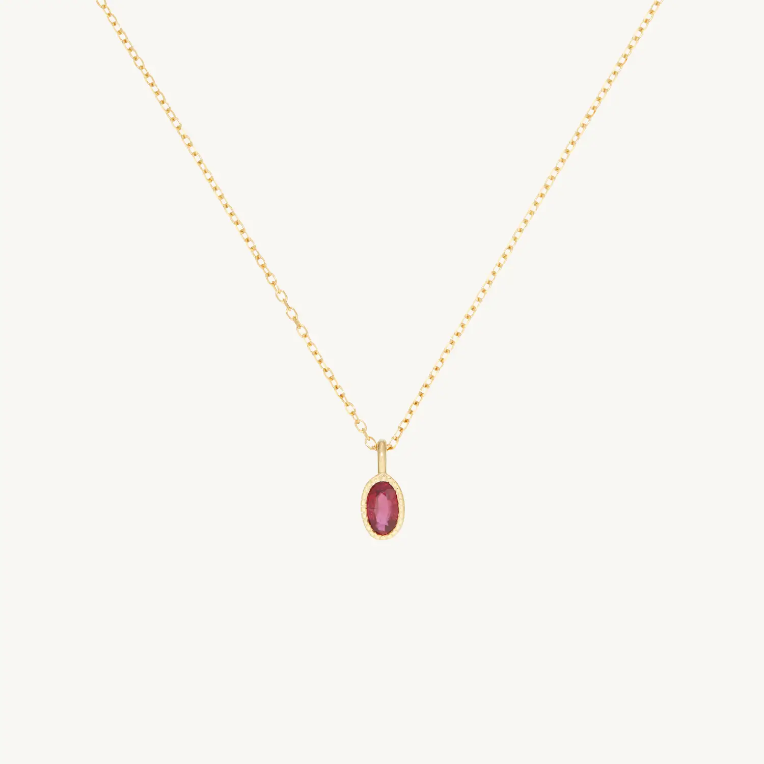 Alternative view of Caravaggio Necklace, Ruby