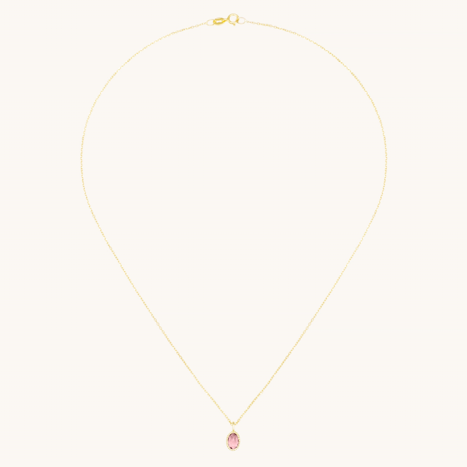 Caravaggio Necklace, Pink Sapphire - Image 7