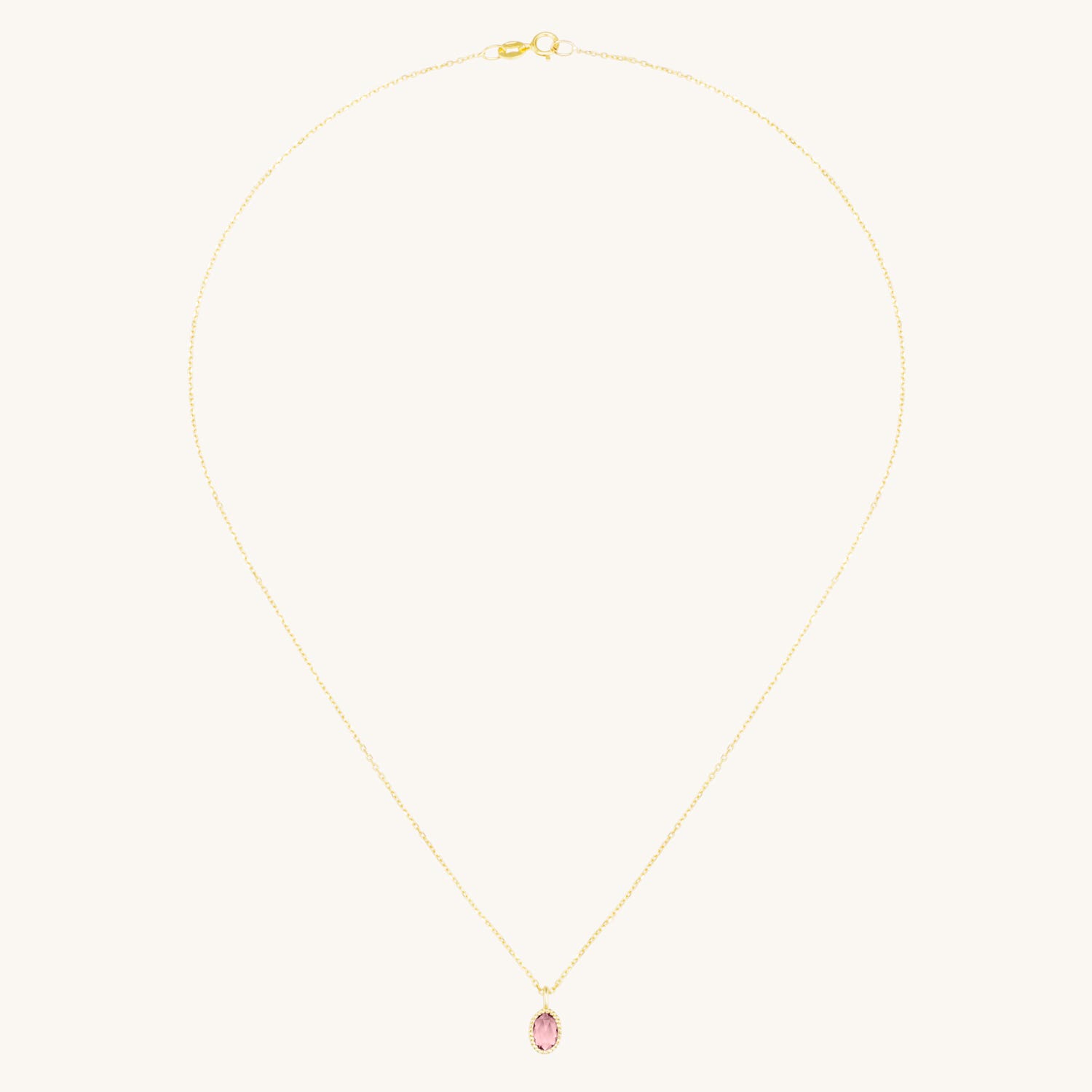 Alternative view of Caravaggio Necklace, Pink Sapphire