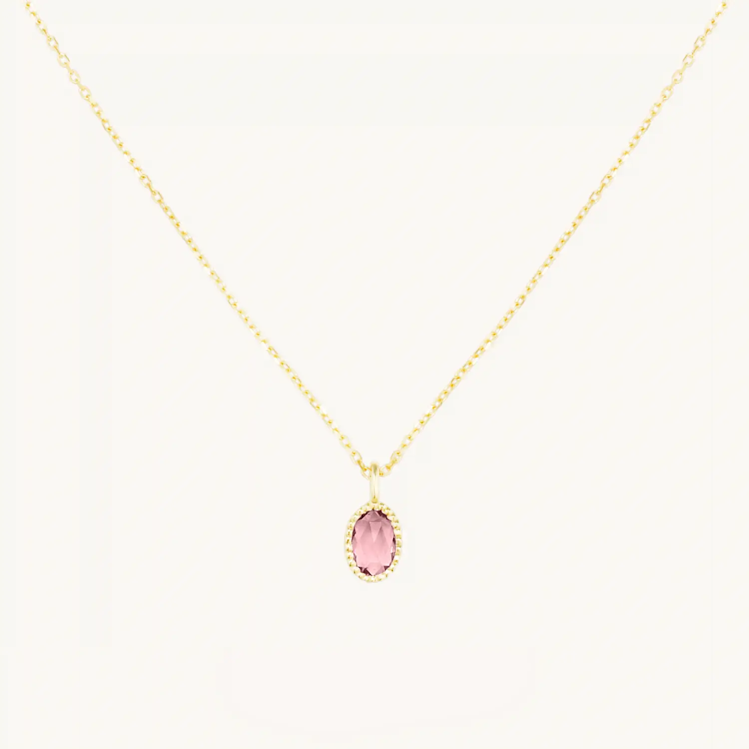 Caravaggio Necklace, Pink Sapphire