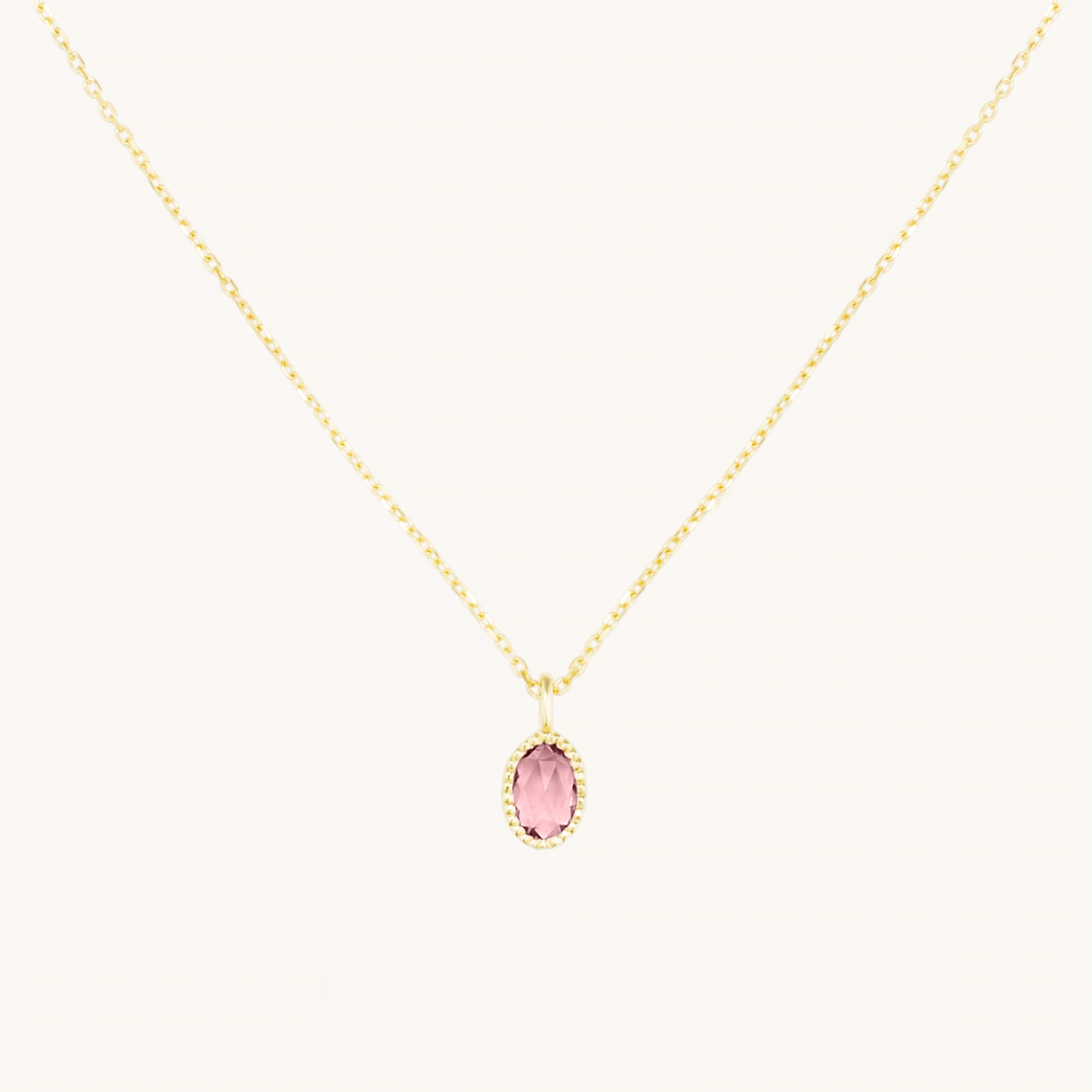Caravaggio Necklace, Pink Sapphire - Image 6