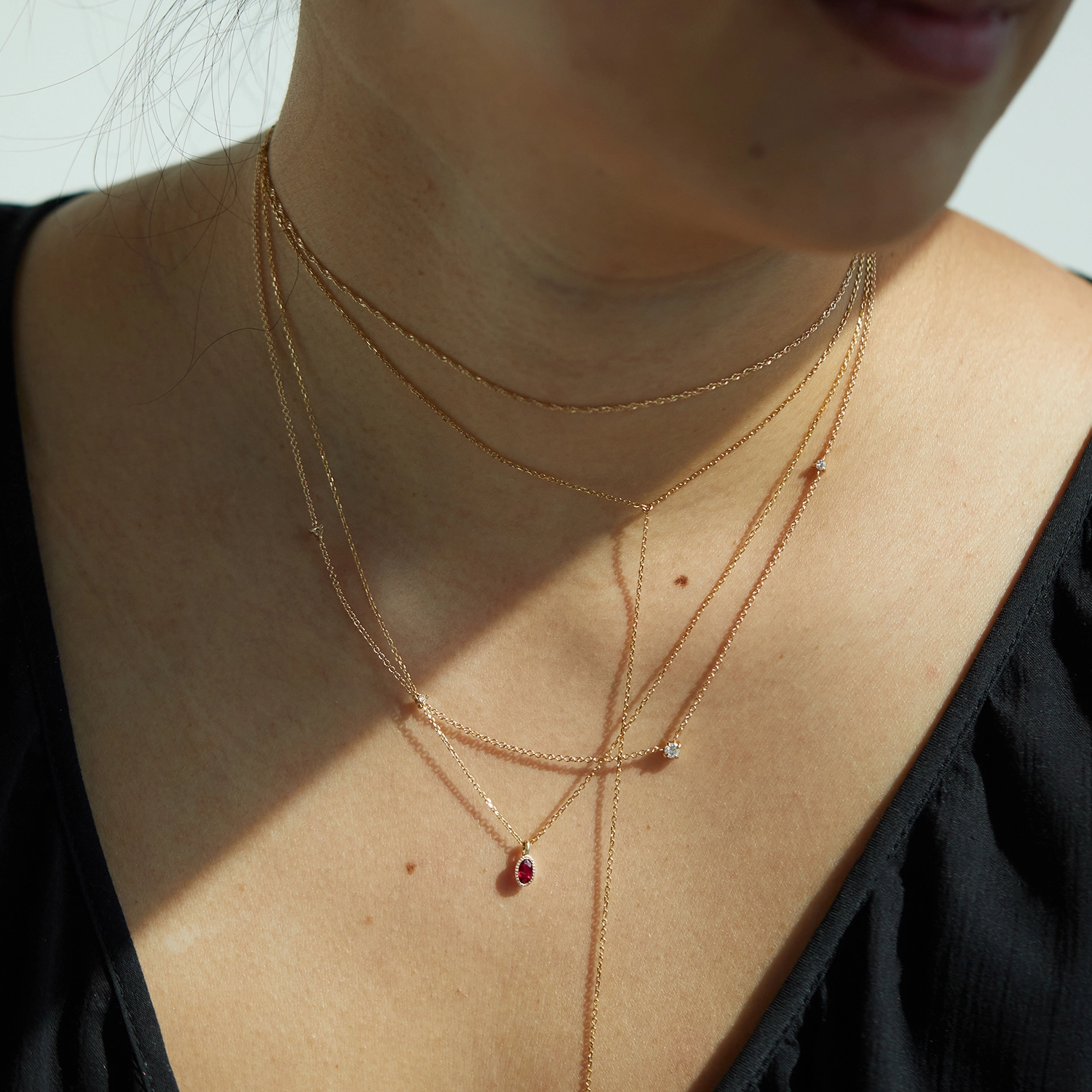 Caravaggio Necklace, Ruby - Image 6