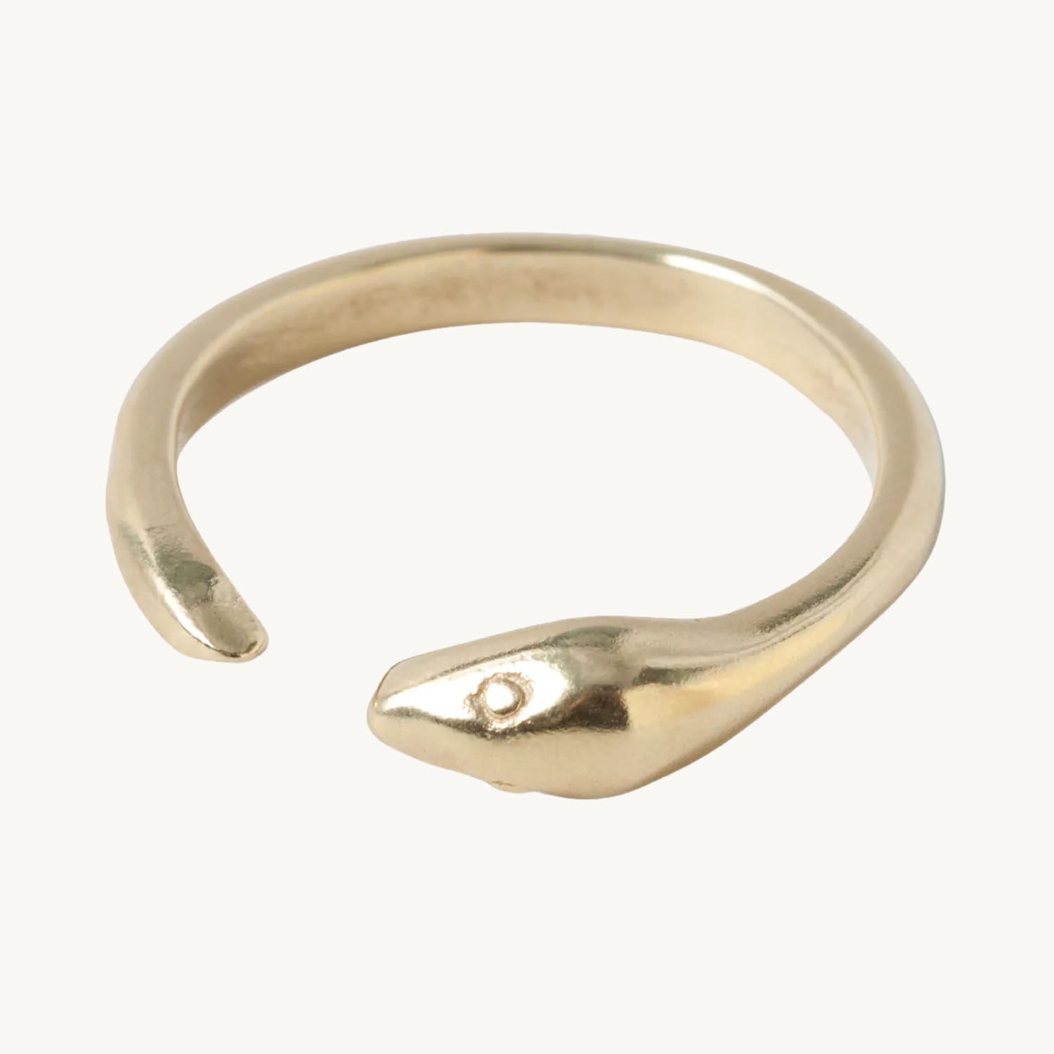Brass Snake Ring - Image 3