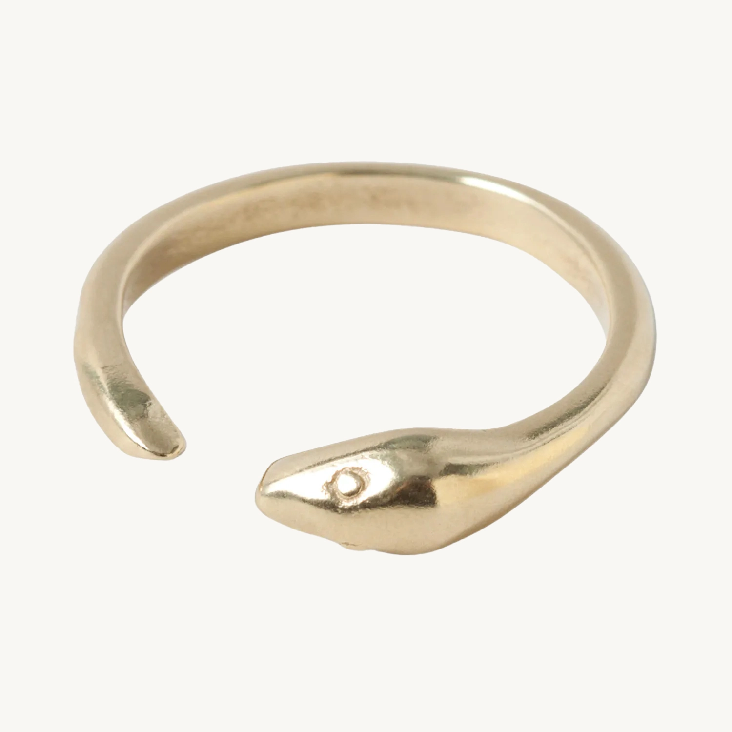 Brass Snake Ring - Image 12