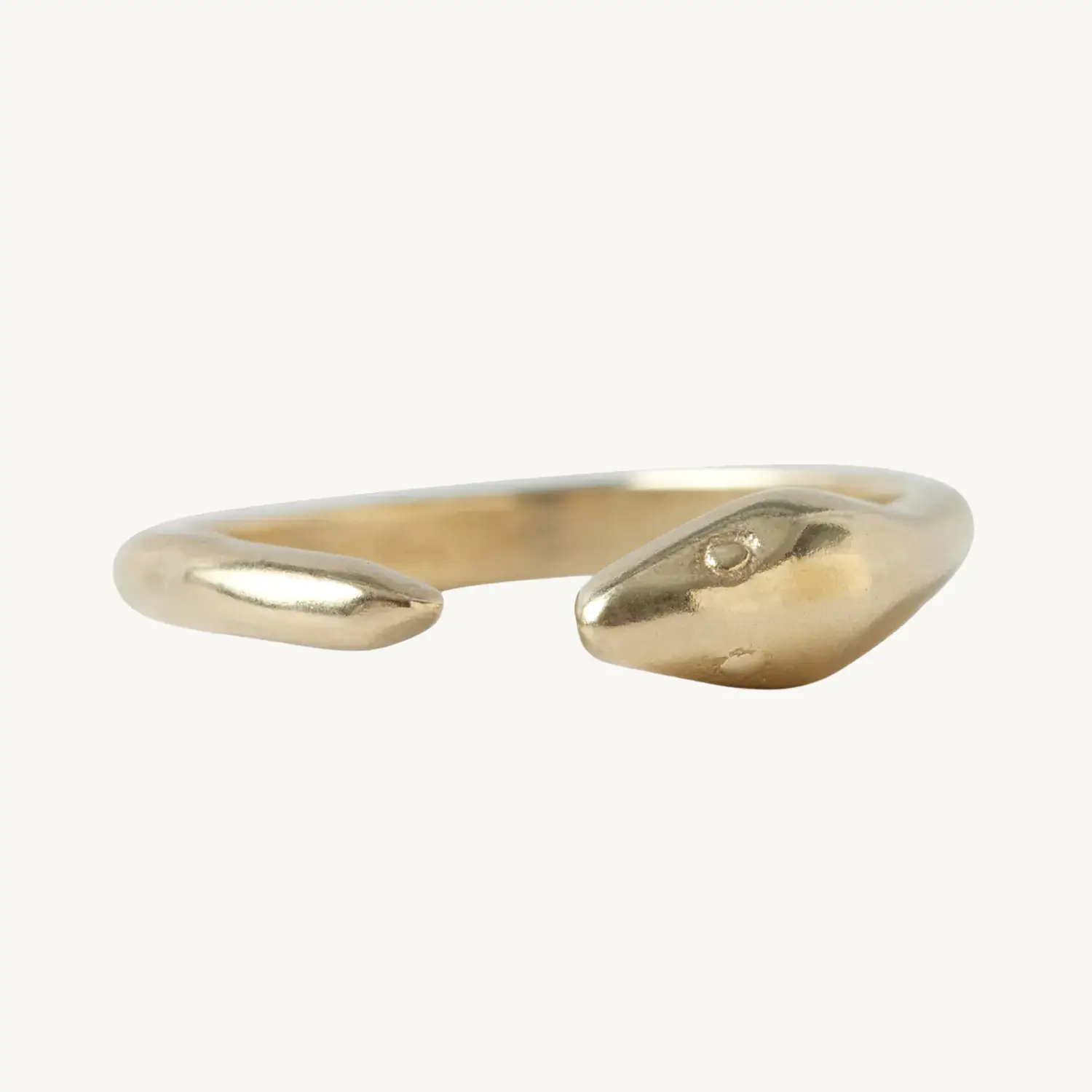 Brass Snake Ring