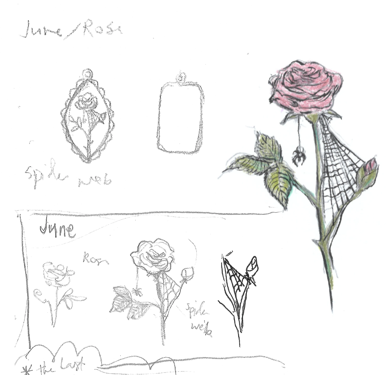 Rose Poem Charm, June - Image 10