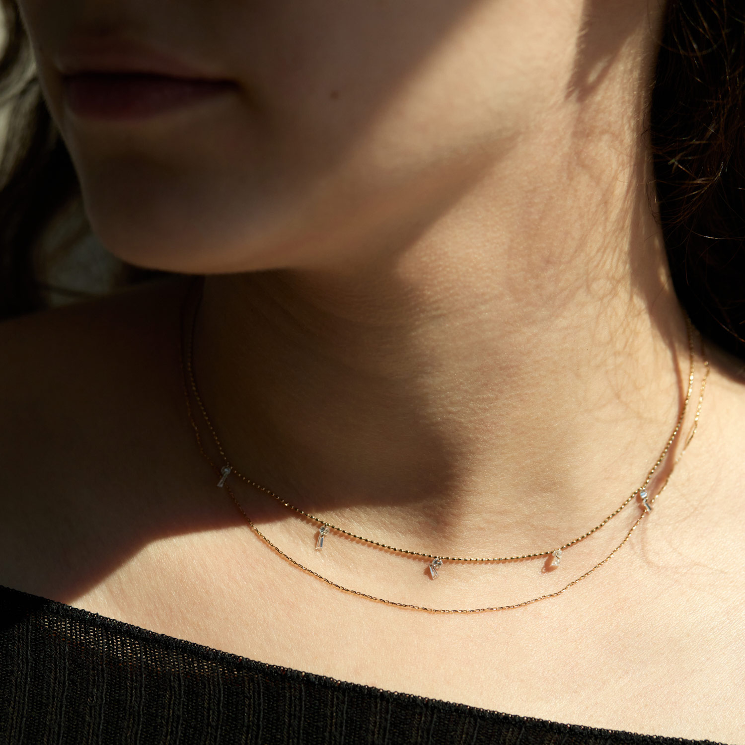 Diamond Tassel Necklace - Image 5