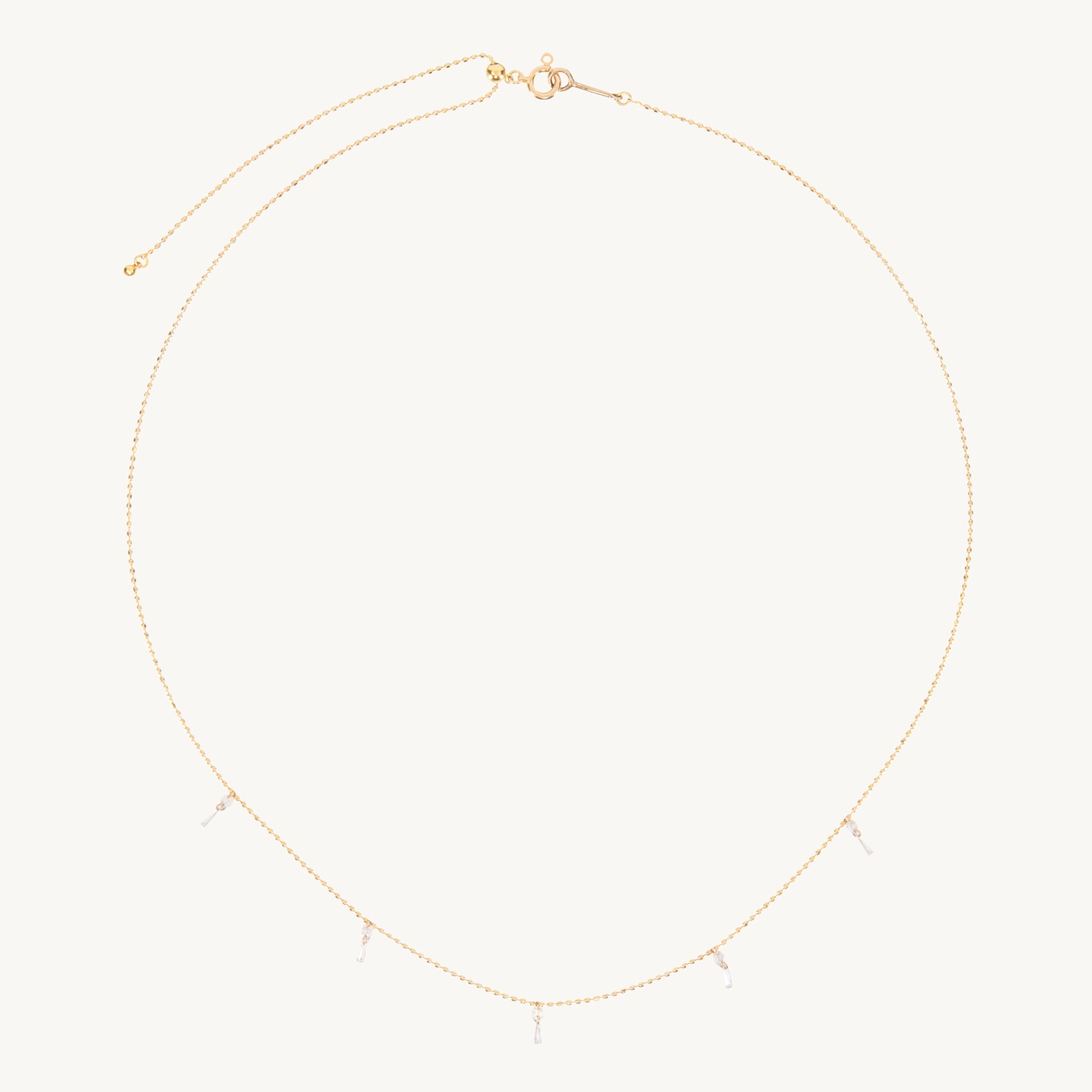 Diamond Tassel Necklace - Image 13