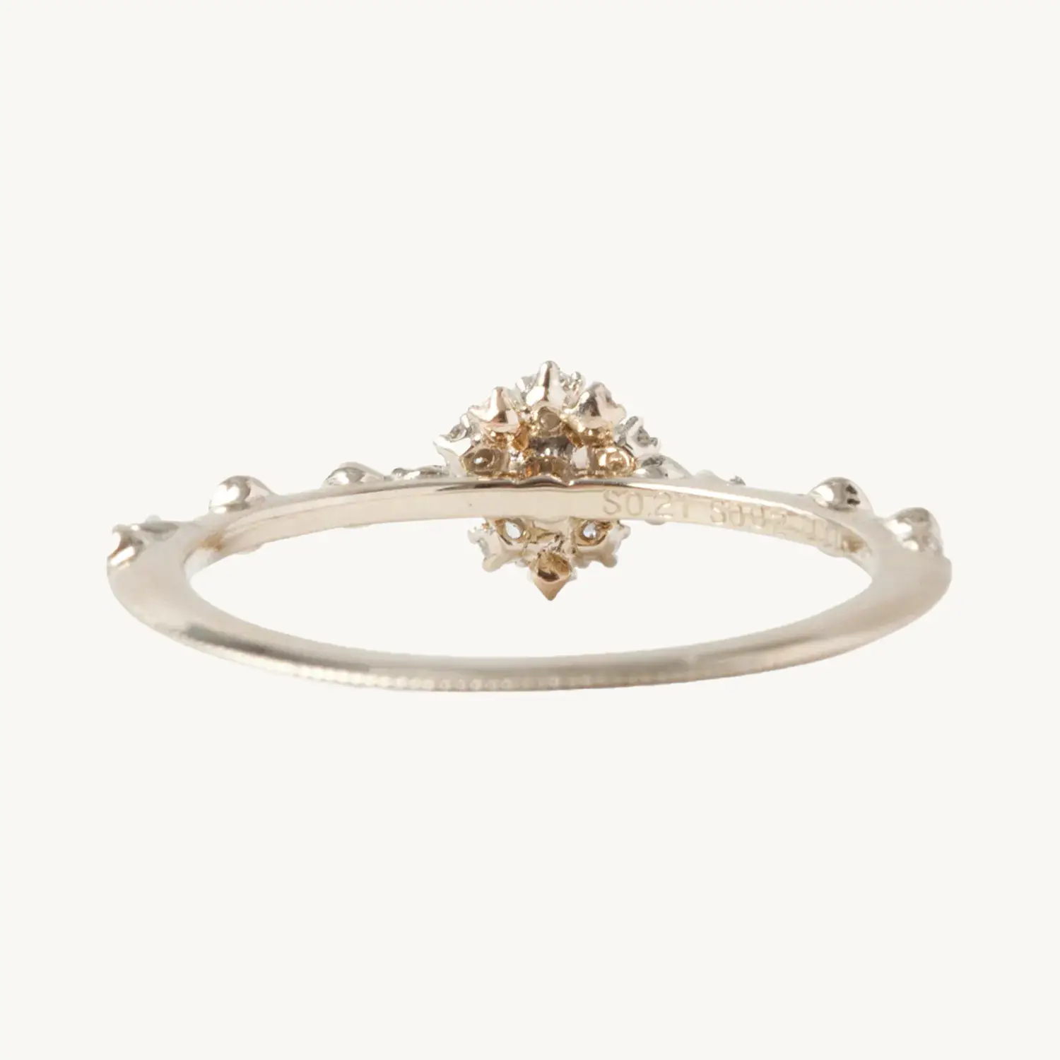 Alternative view of Sapphire Heart Ring