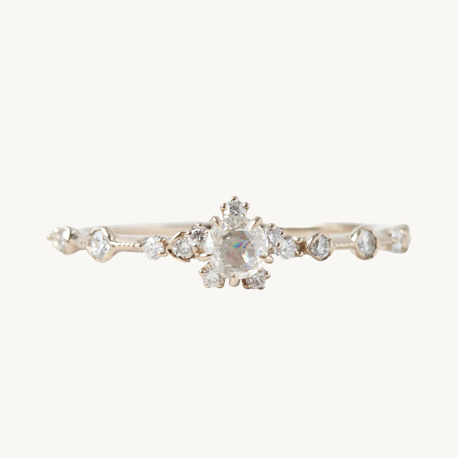 Snowflake Victorian Ring
