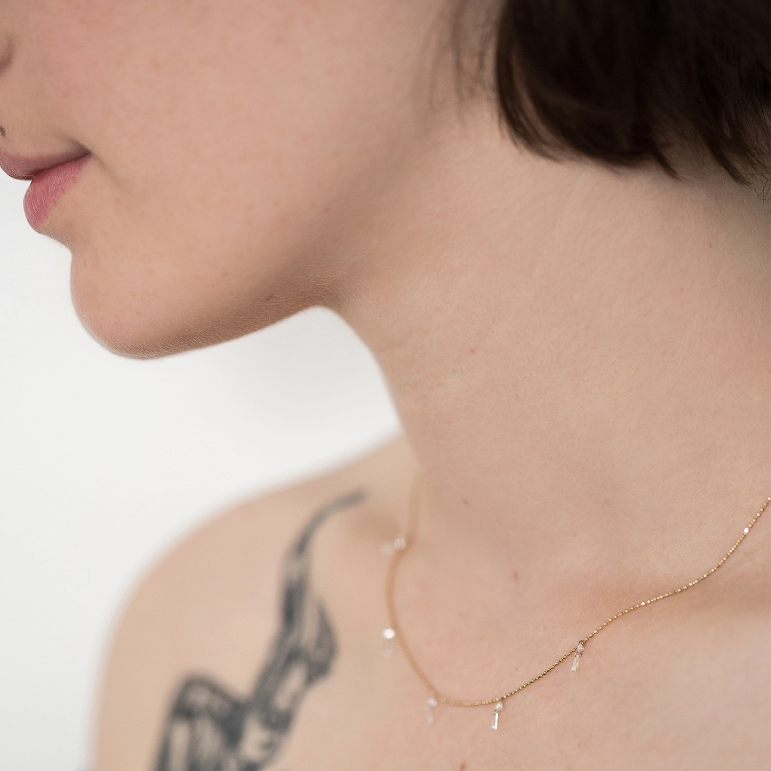 Diamond Tassel Necklace - Image 7