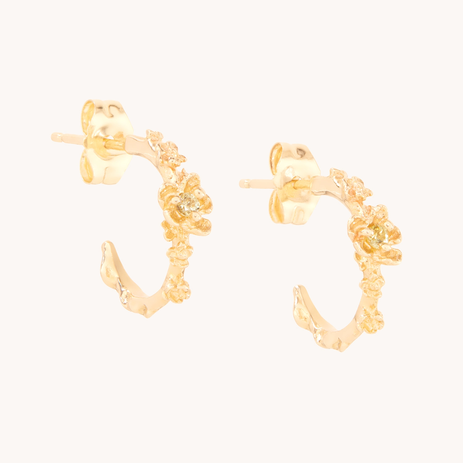 Small Buttercup Hoop (single) - Image 7