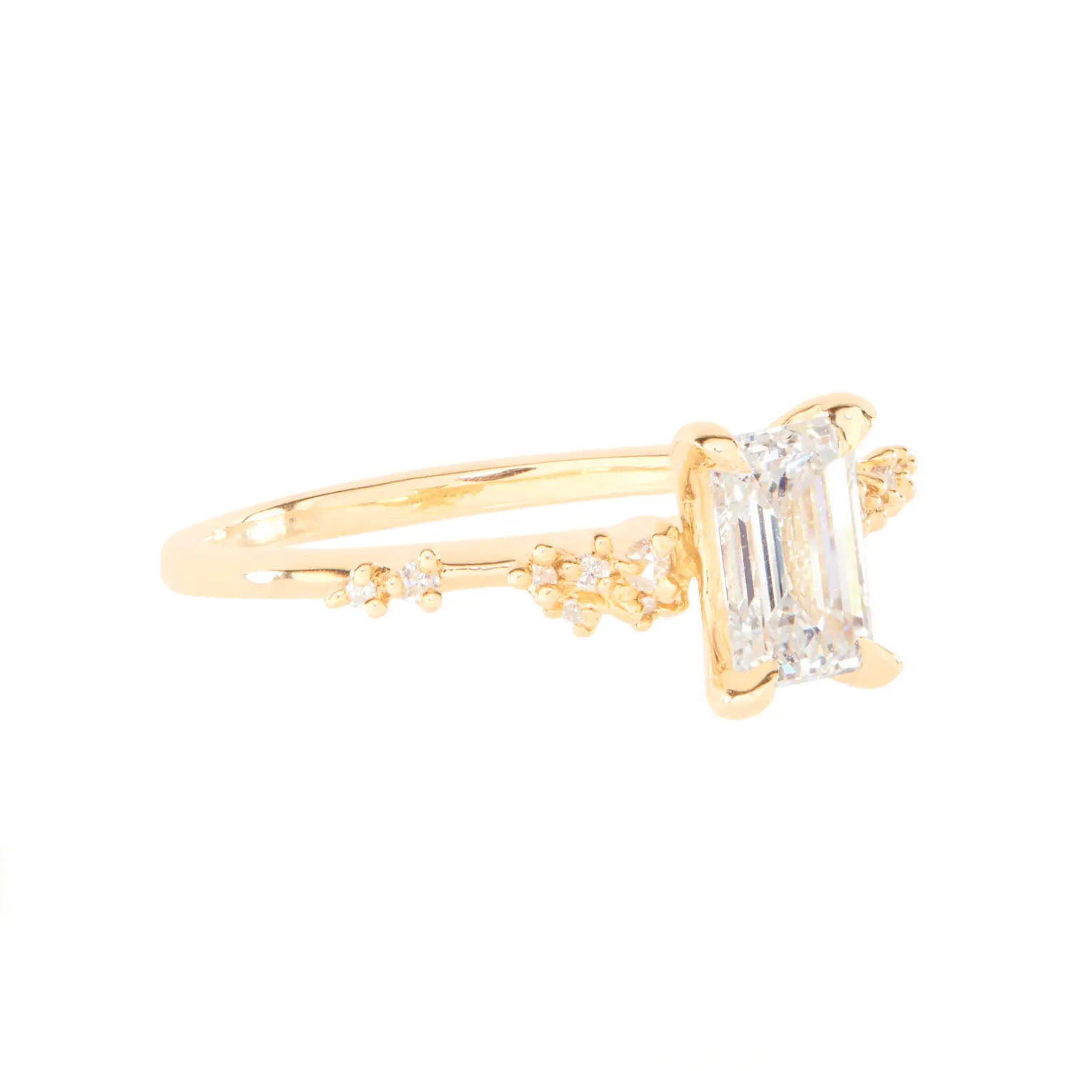 Alternative view of Daphne Solitaire Supreme Diamond Ring
