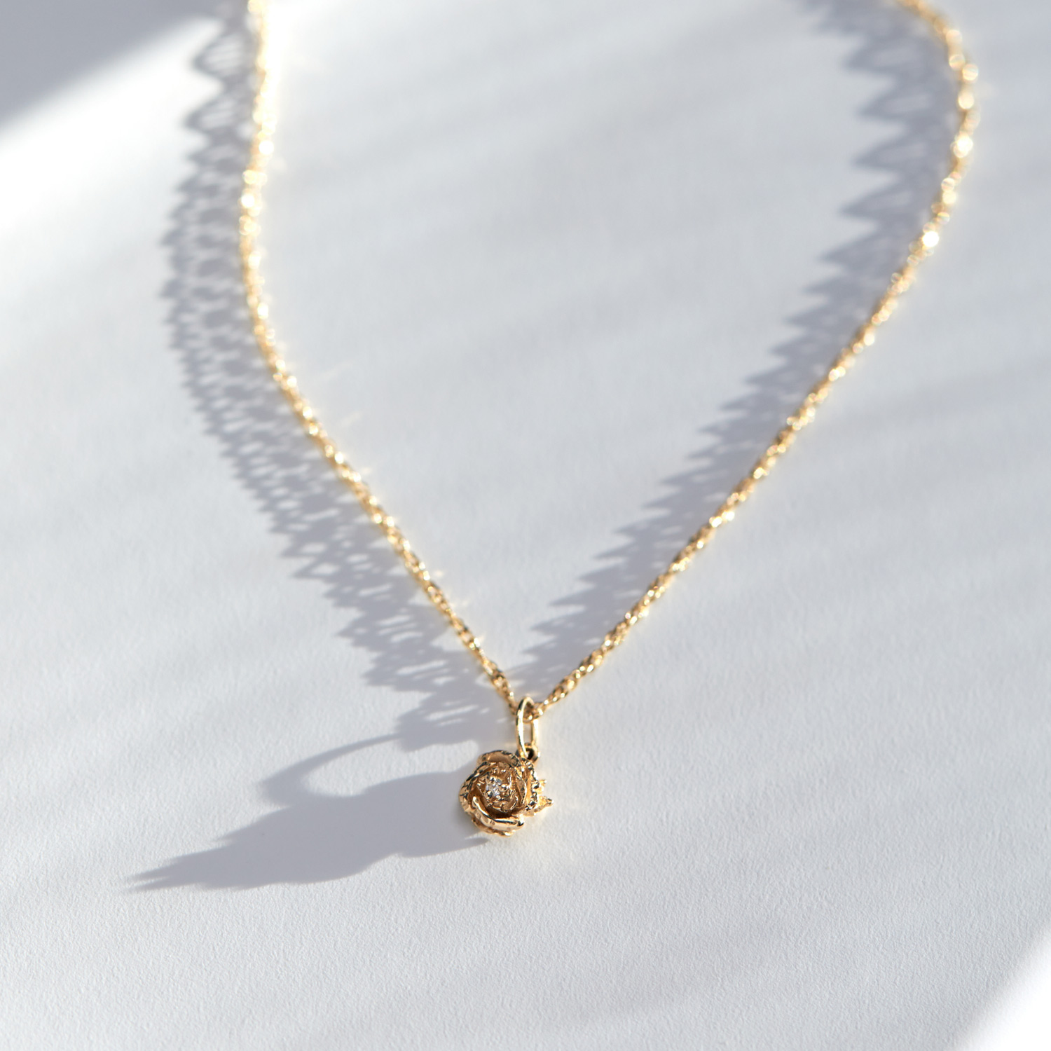 Dewy Diamond Rose Charm - Image 6