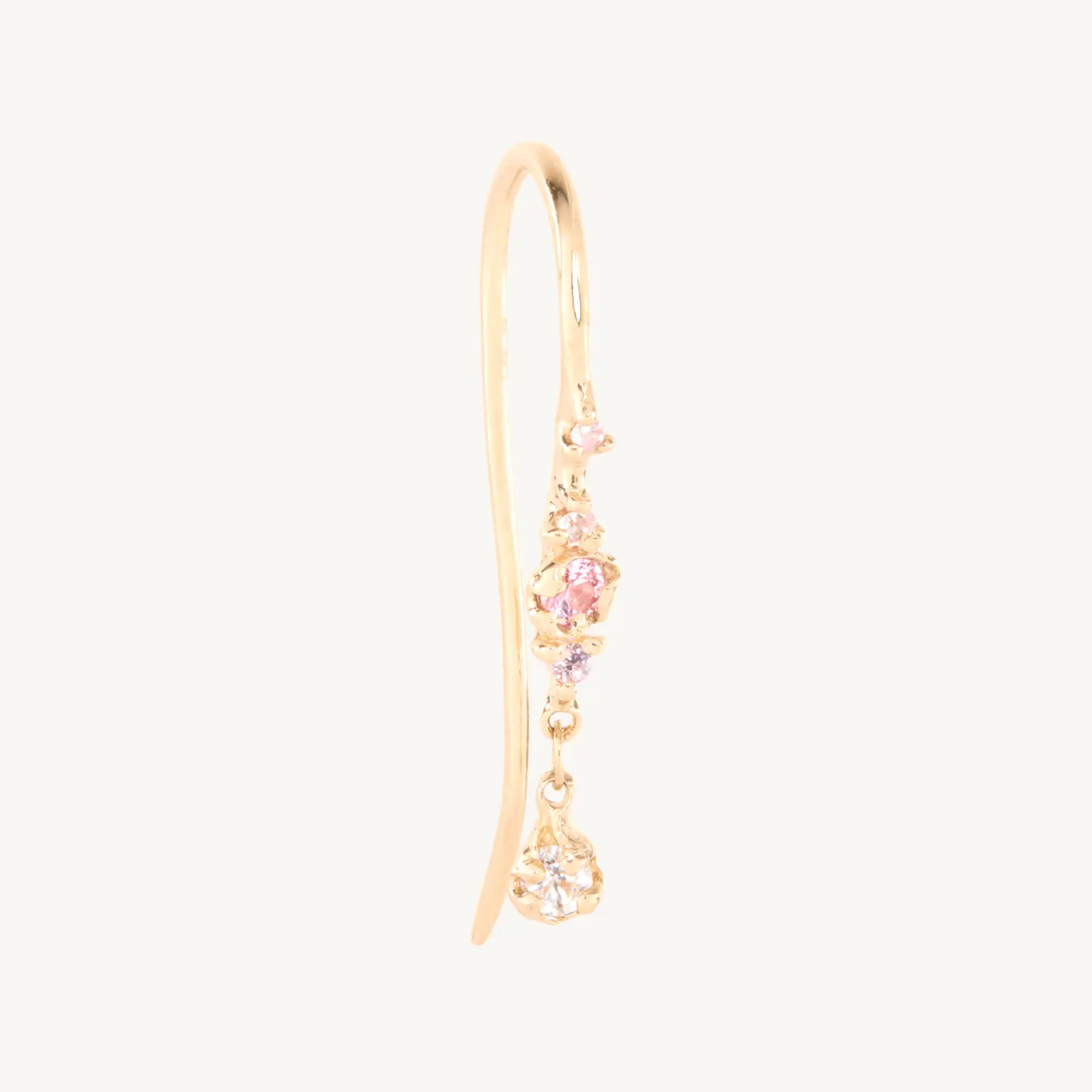 Pink Moon Earring (single)
