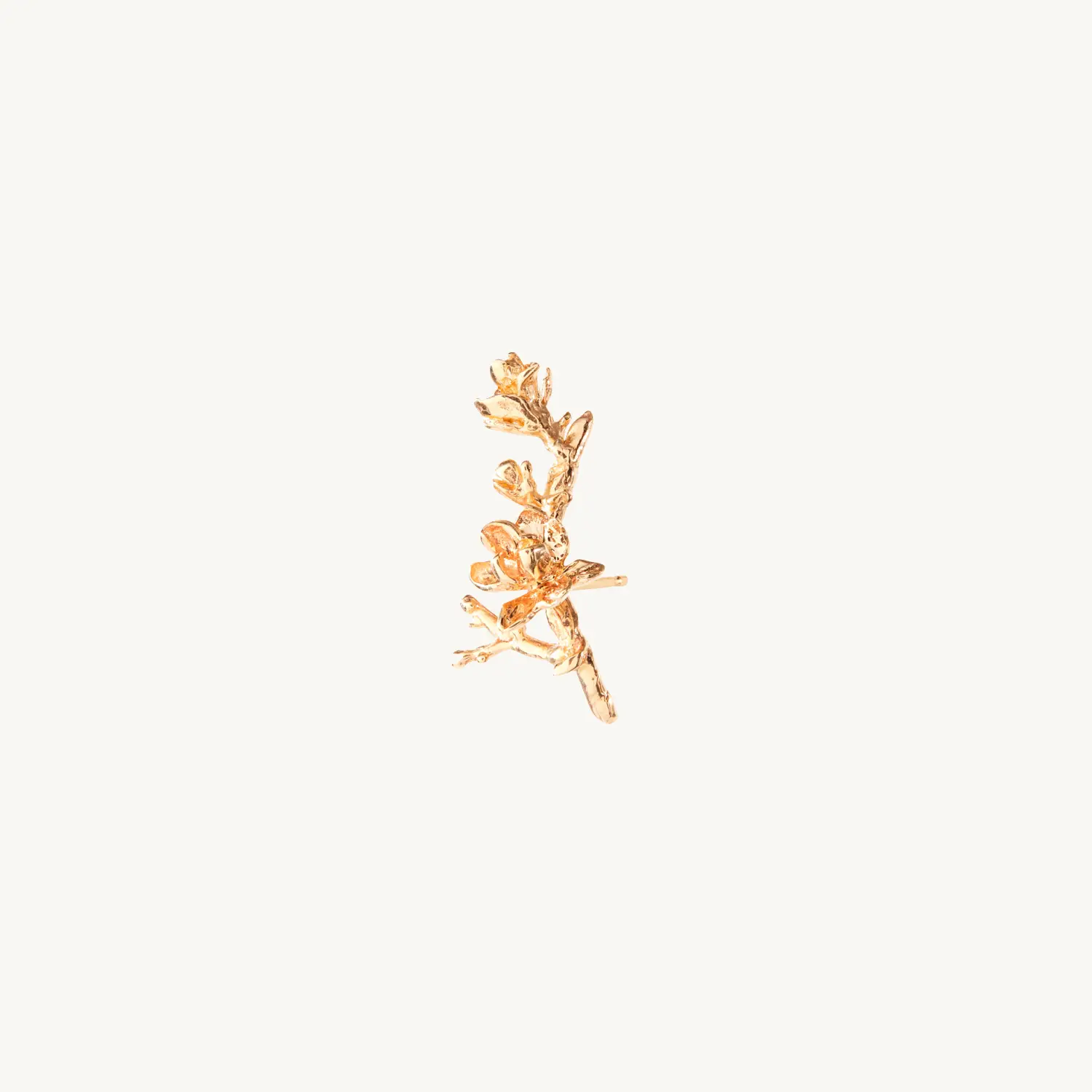 Magnolia Branch Earring (single)