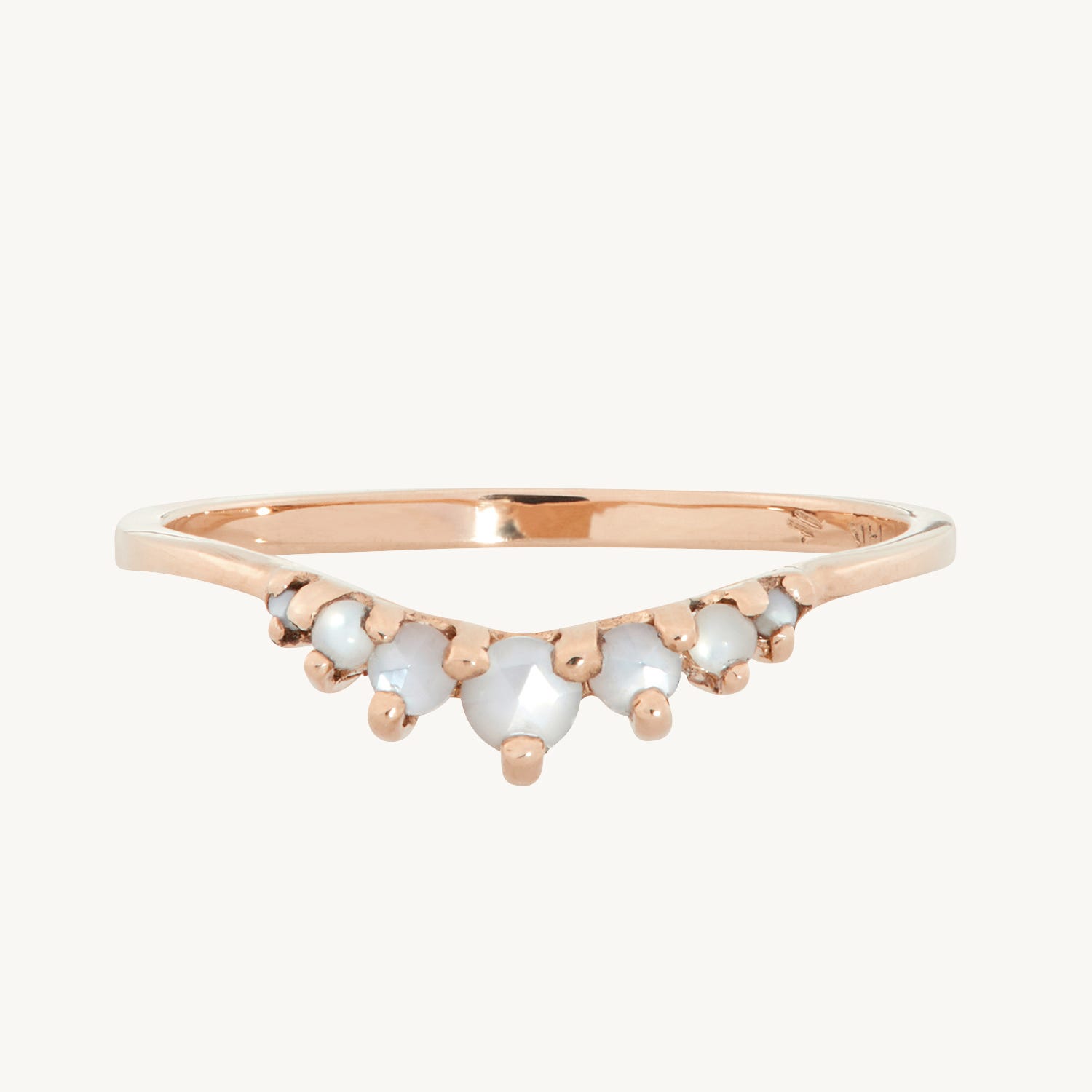 Beacen Mother of Pearl Ring