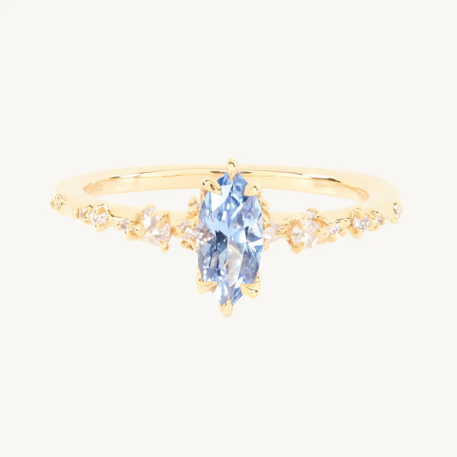 Nereid Marquise Sapphire Ring