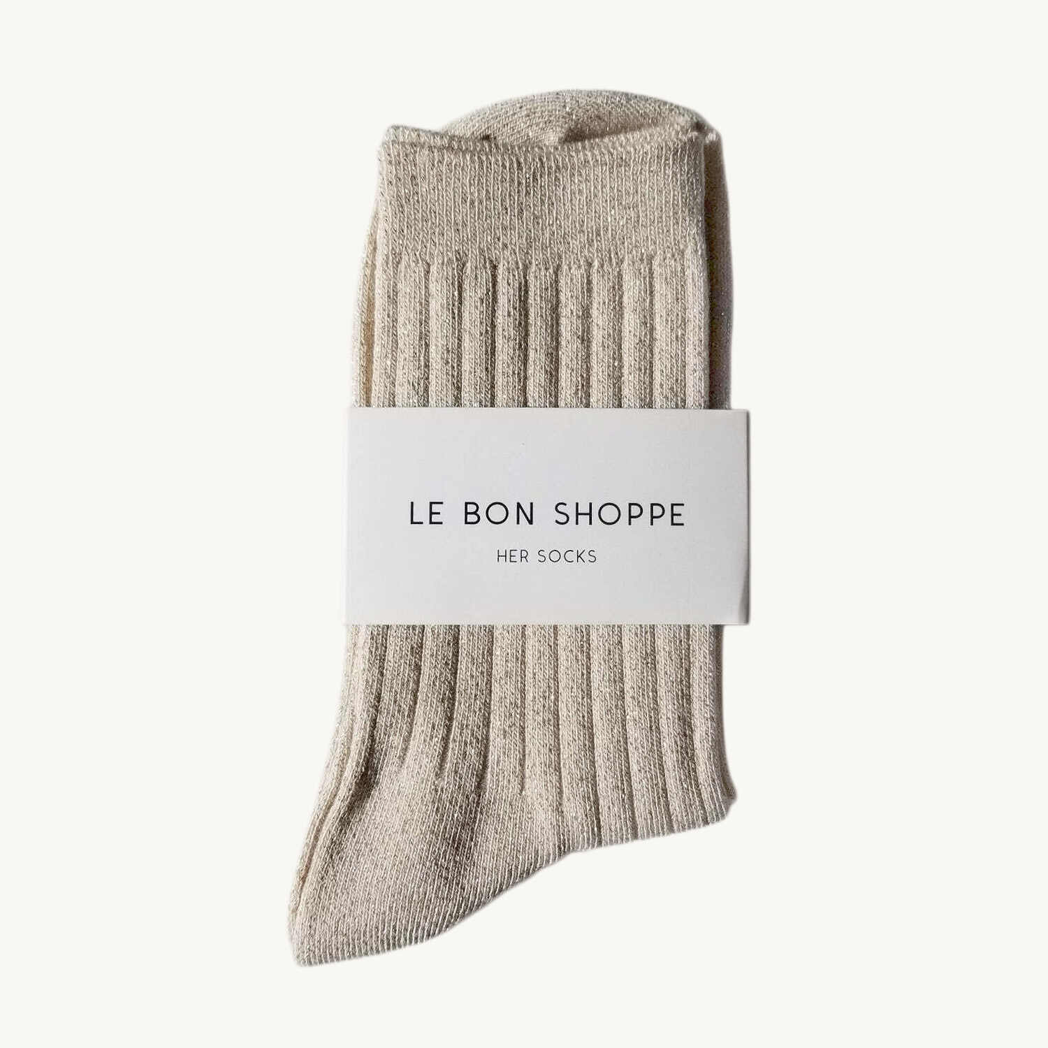 Twinkly Toes Socks, Ivory Gold - Image 5