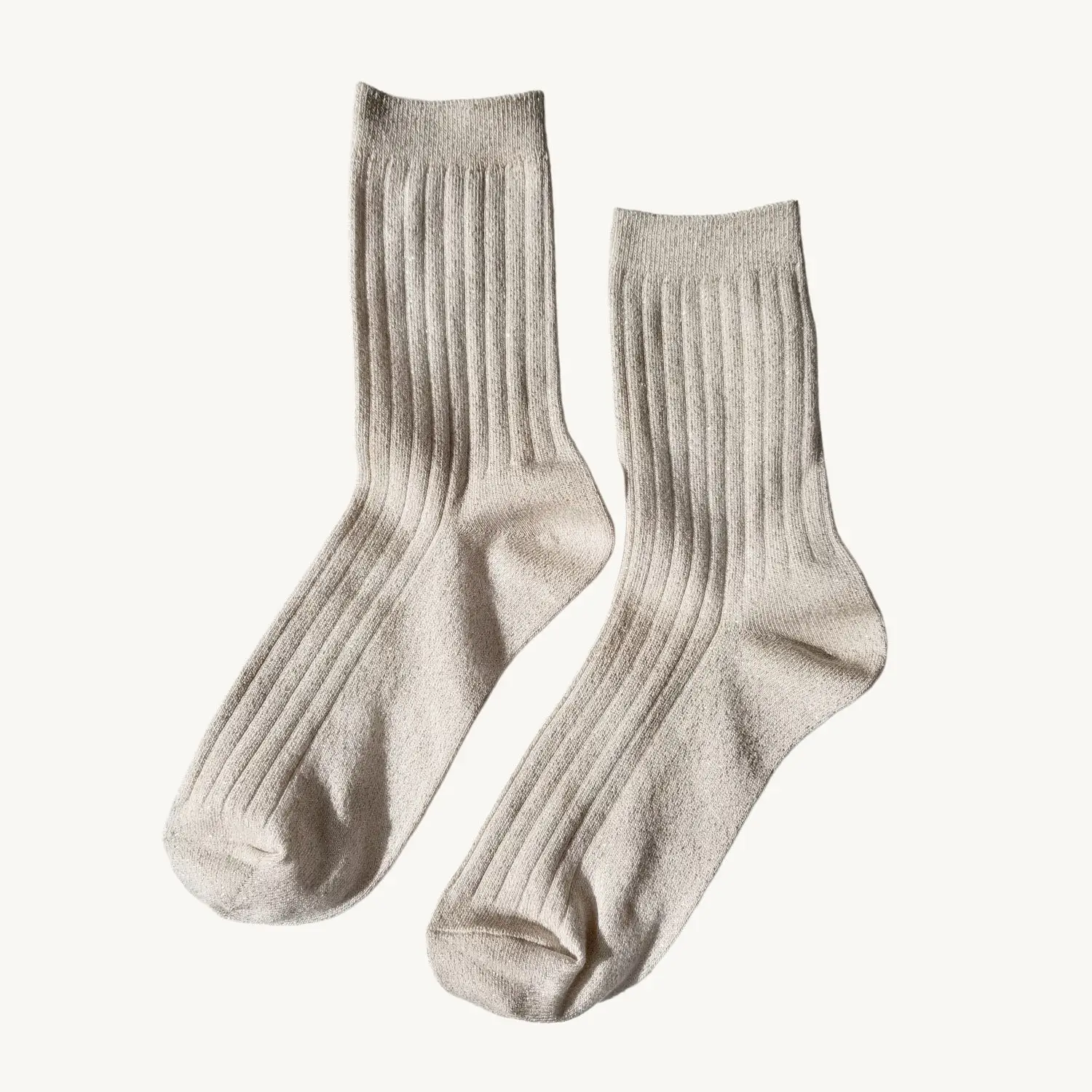 Alternative view of Twinkly Toes Socks, Ivory Gold
