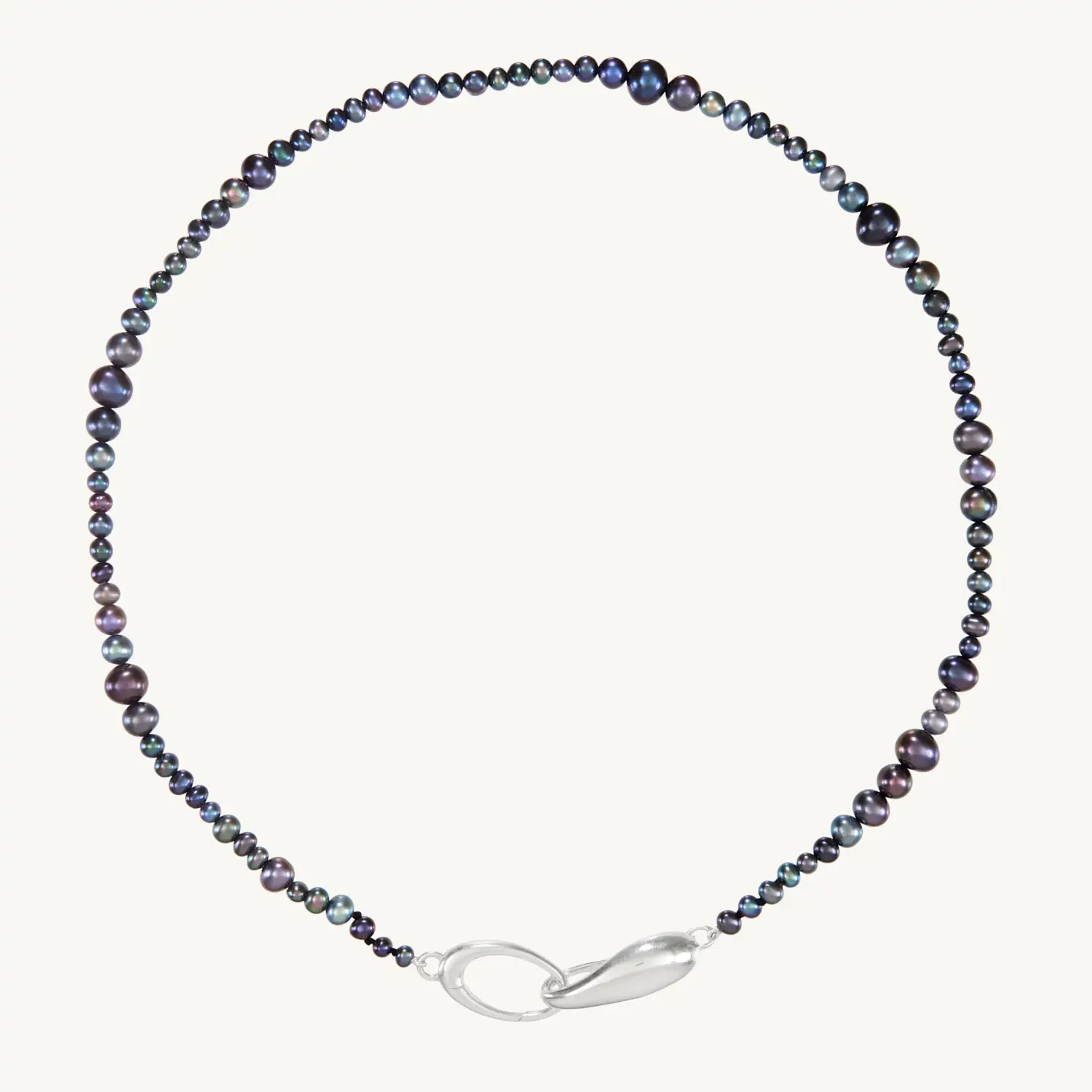Peacock Pearl Choker