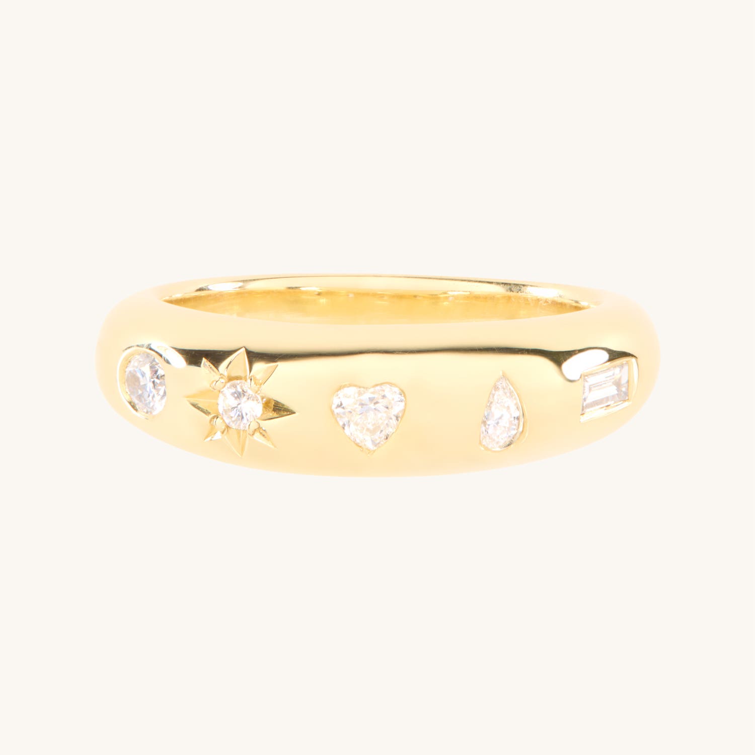 Heart of Gold Ring
